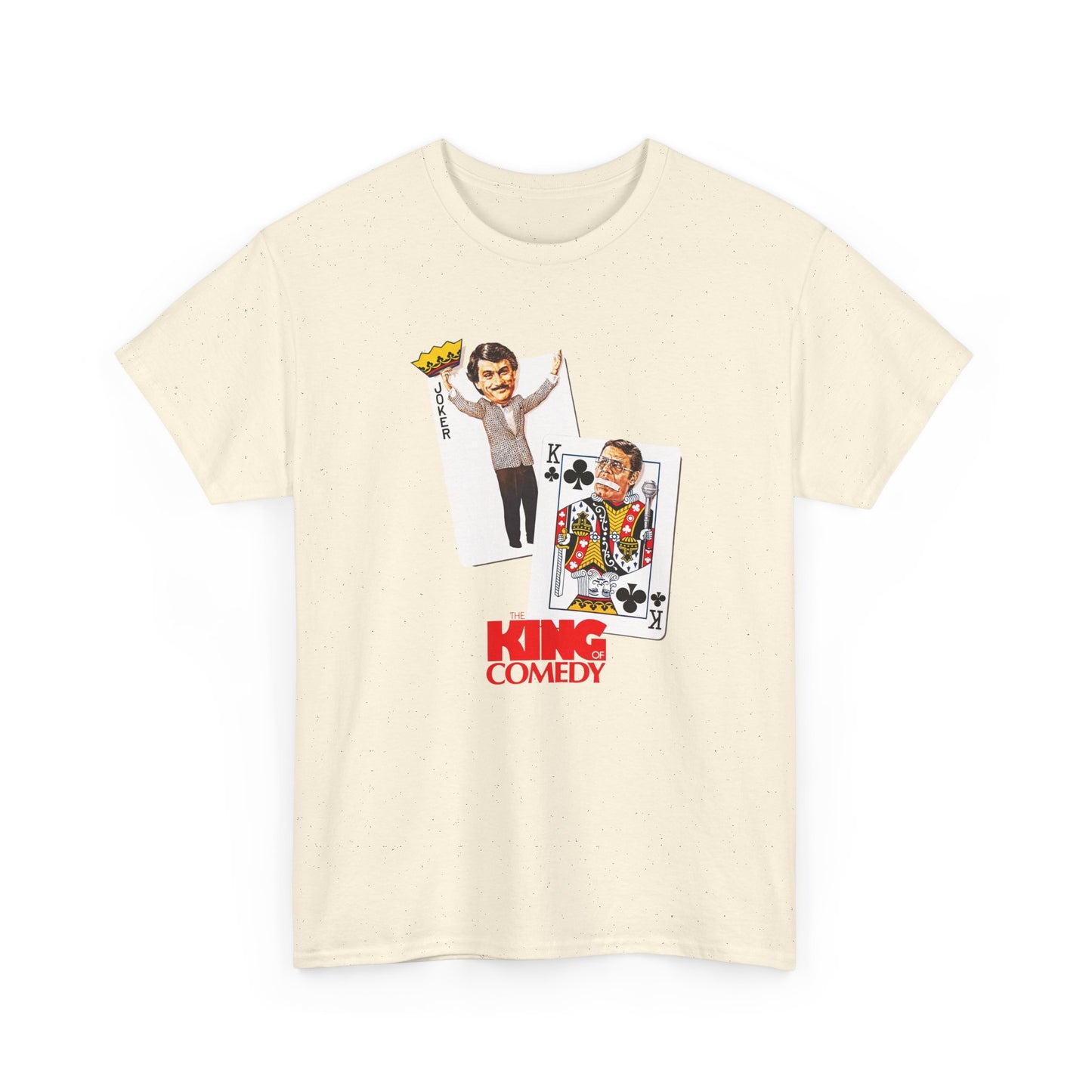 1982 scorsese movie king of comedy poster tshirt