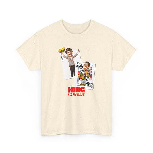 1982 scorsese movie king of comedy poster tshirt