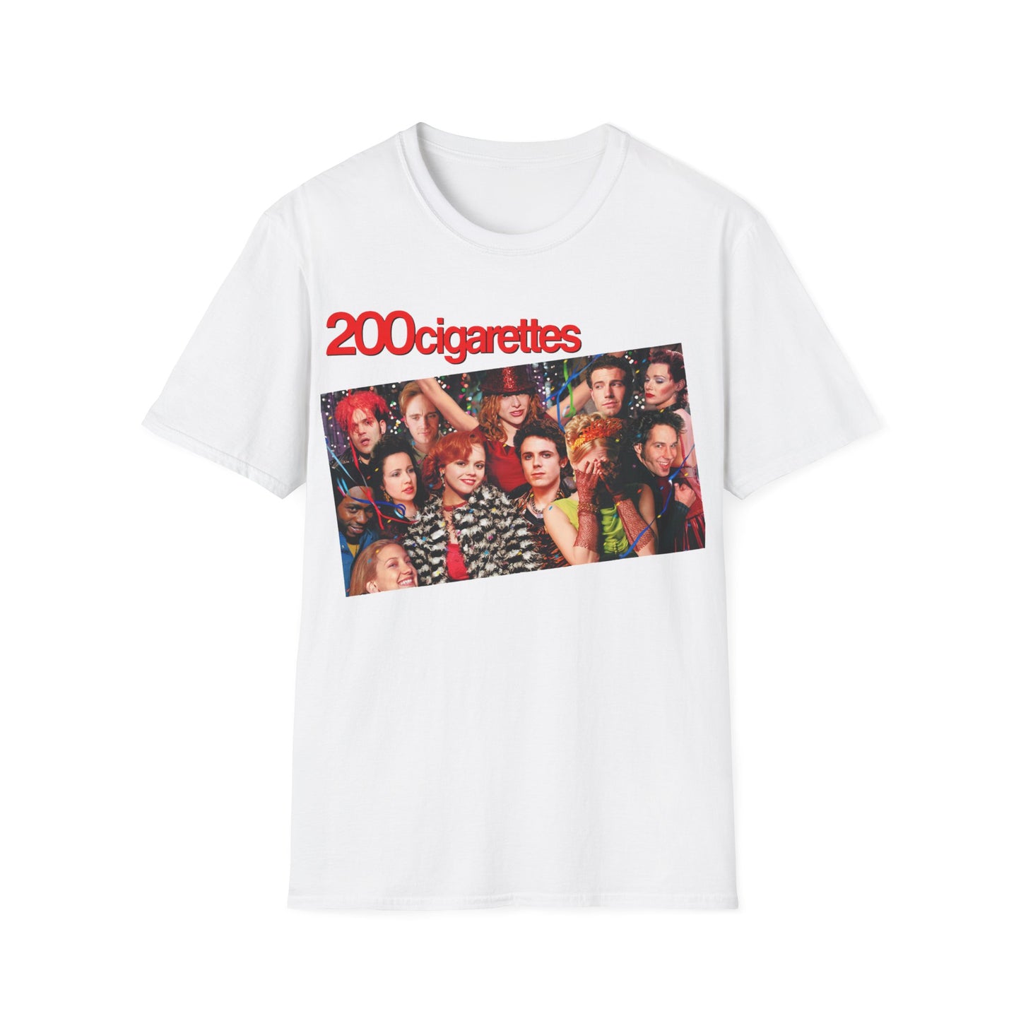 1999 movie poster tshirt 200 cigarettes