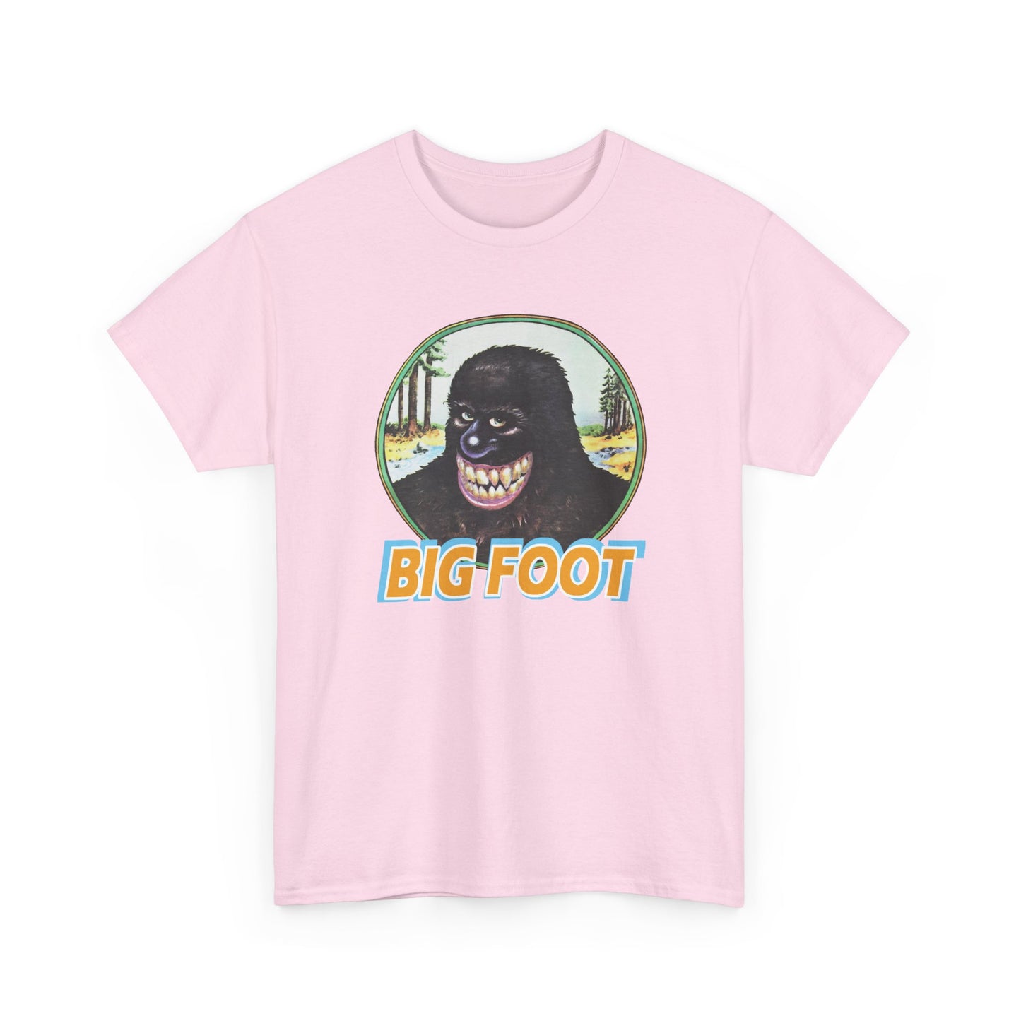 1970s bigfoot vintage graphic custom reproduction tshirt