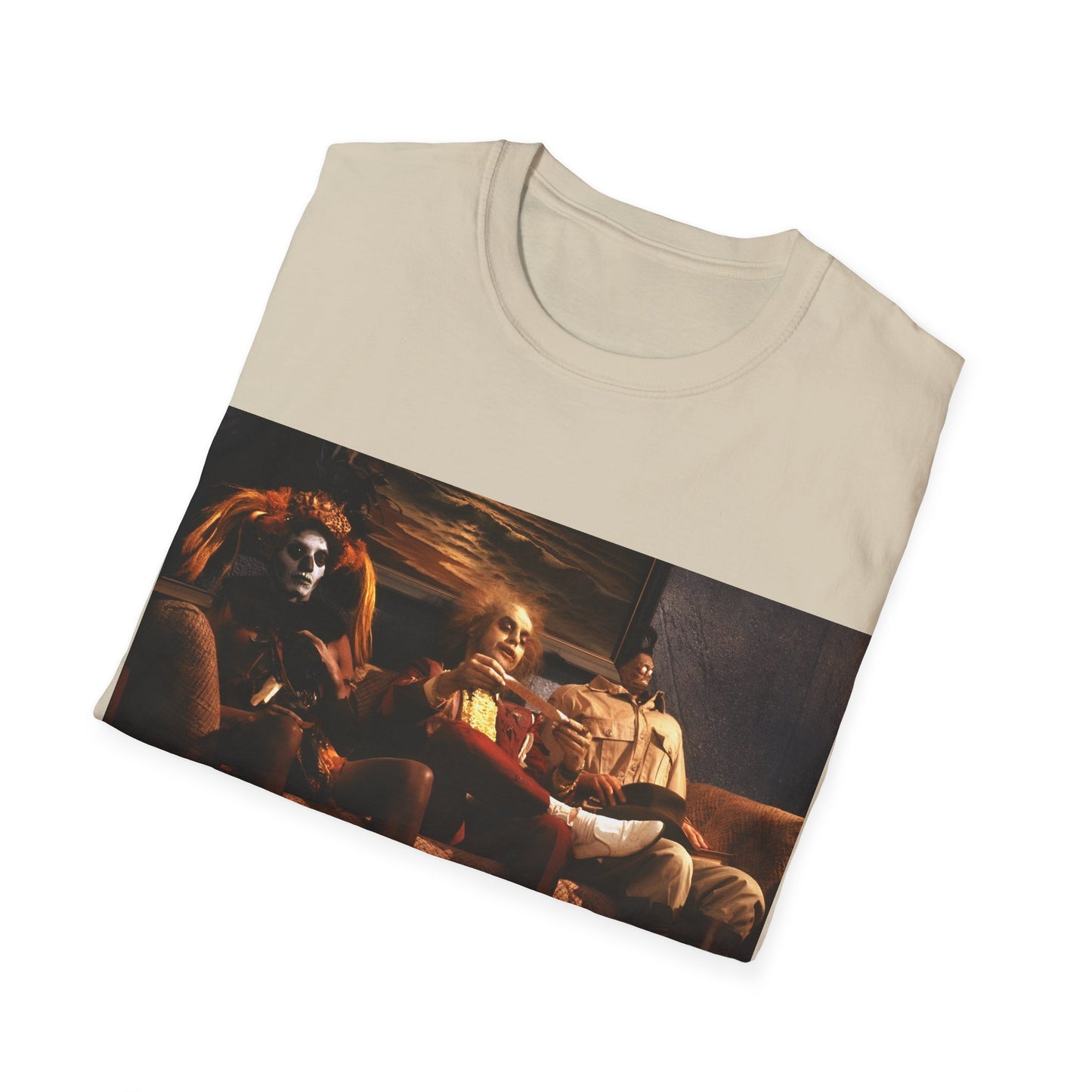 beetlejuice 1988 waiting room movie still tshirt