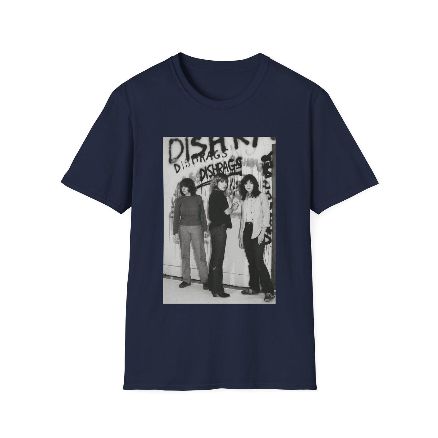 canadian punk band the dishrags photo tshirt