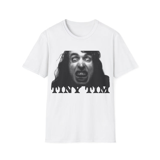 tiny tim being creepy on purpose tshirt