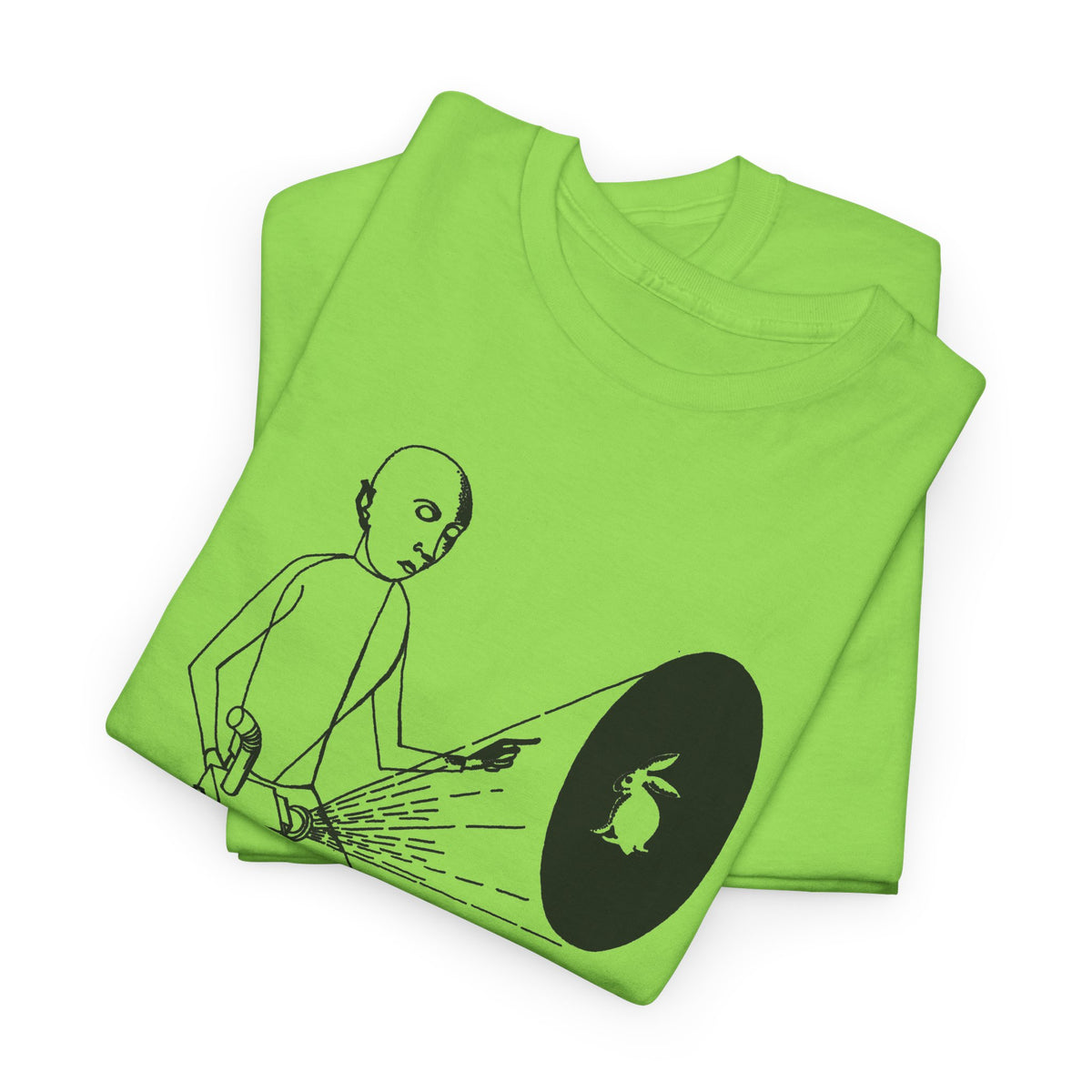 1927 laterna magica ink illustration by gottfried brockmann tshirt