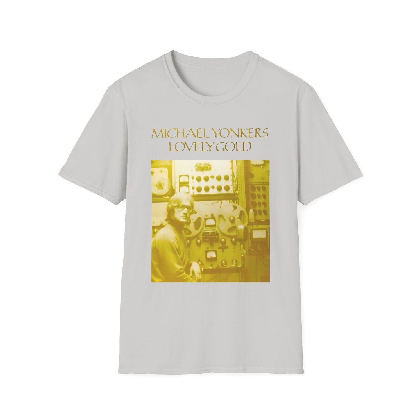 michael yonkers lovely gold album tshirt