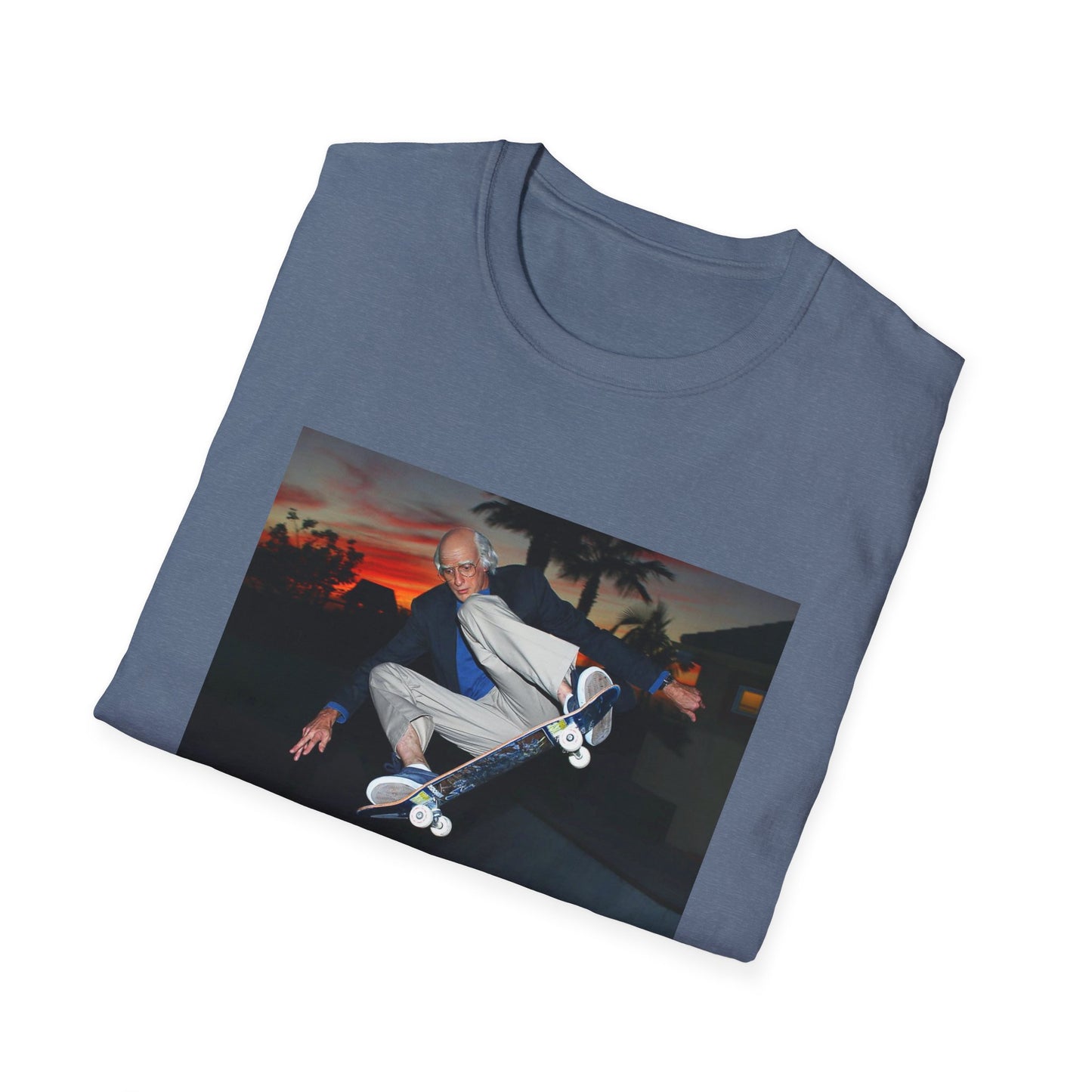 tony hawk as larry david photo tshirt