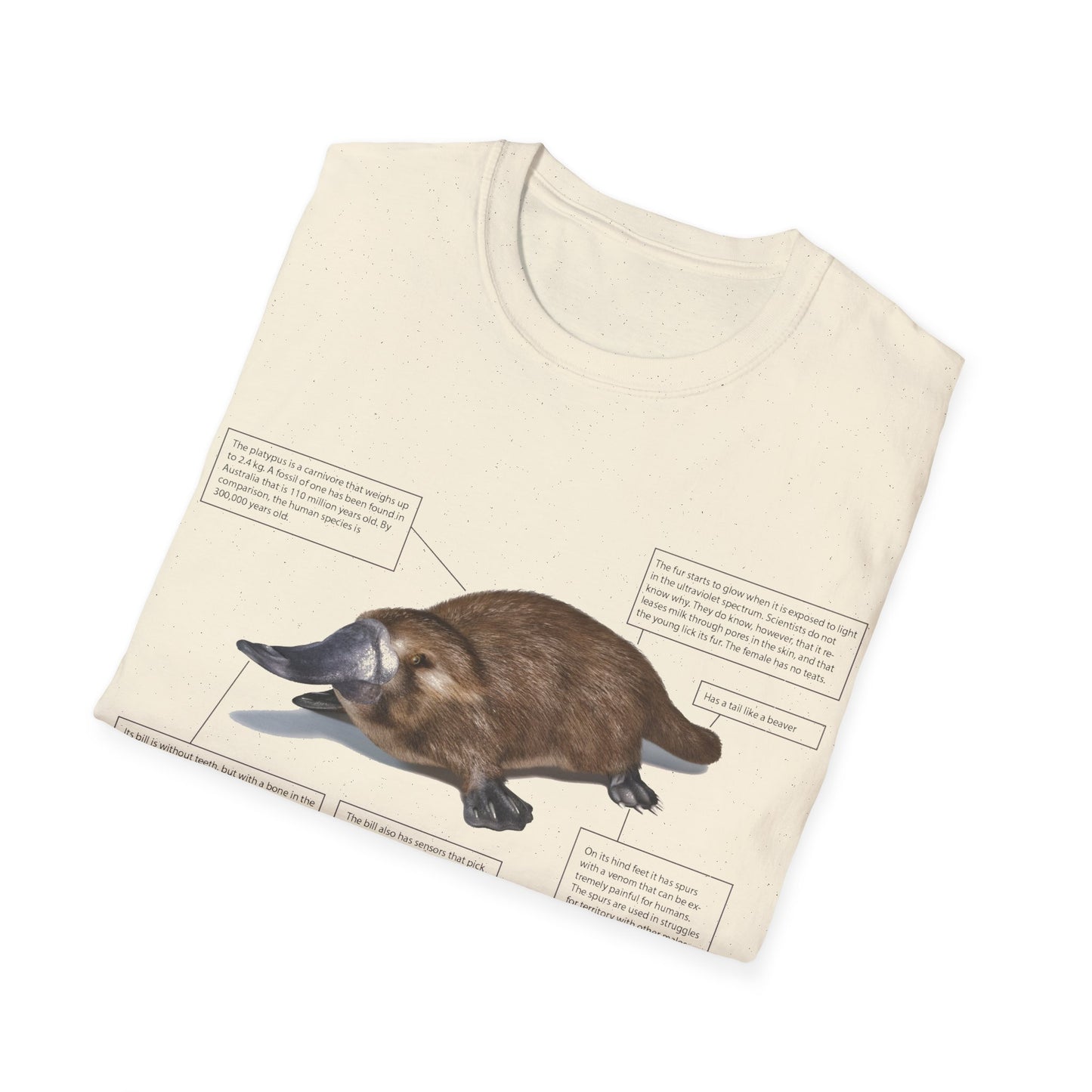 pleasant platypus facts tshirt