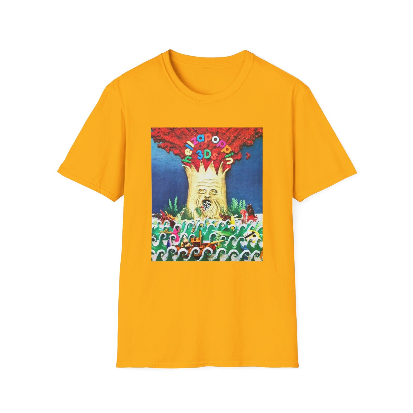 the 3d's 1992 hellzapoppin' album tshirt