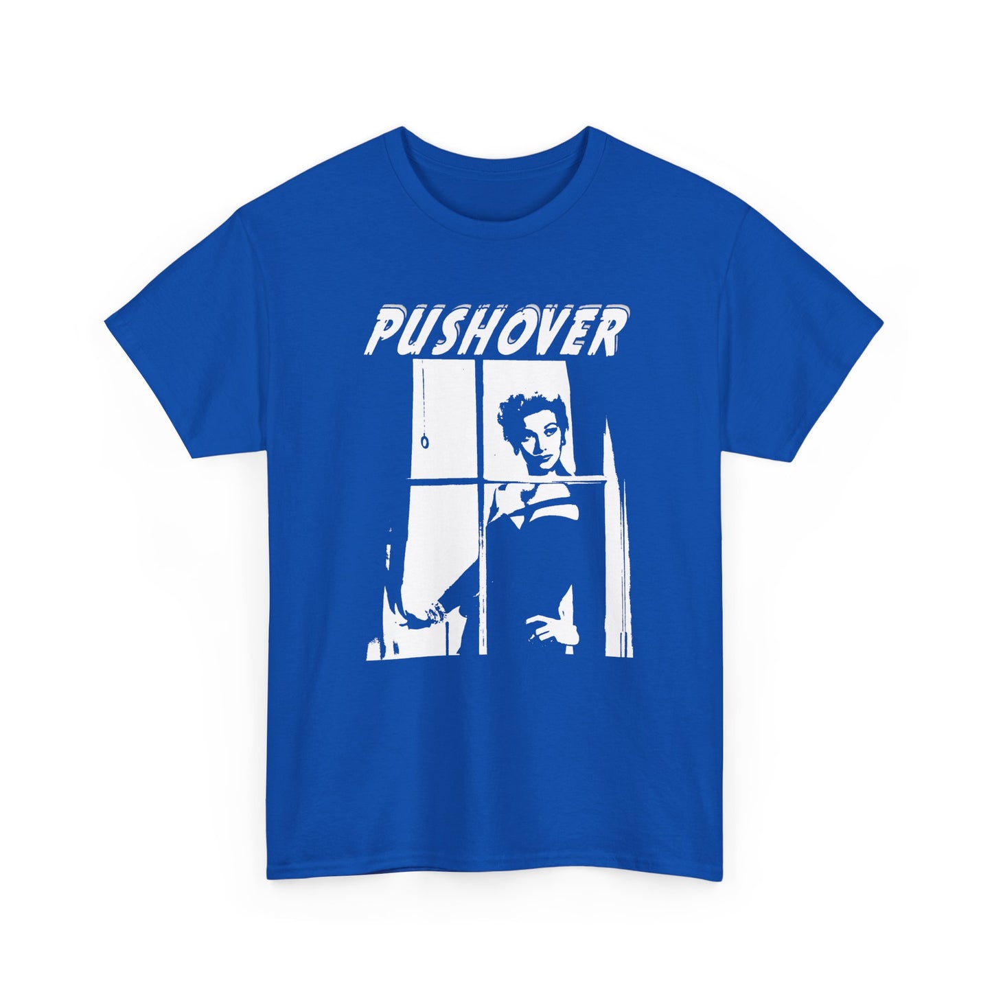 1954 film noir fan art movie poster pushover tshirt