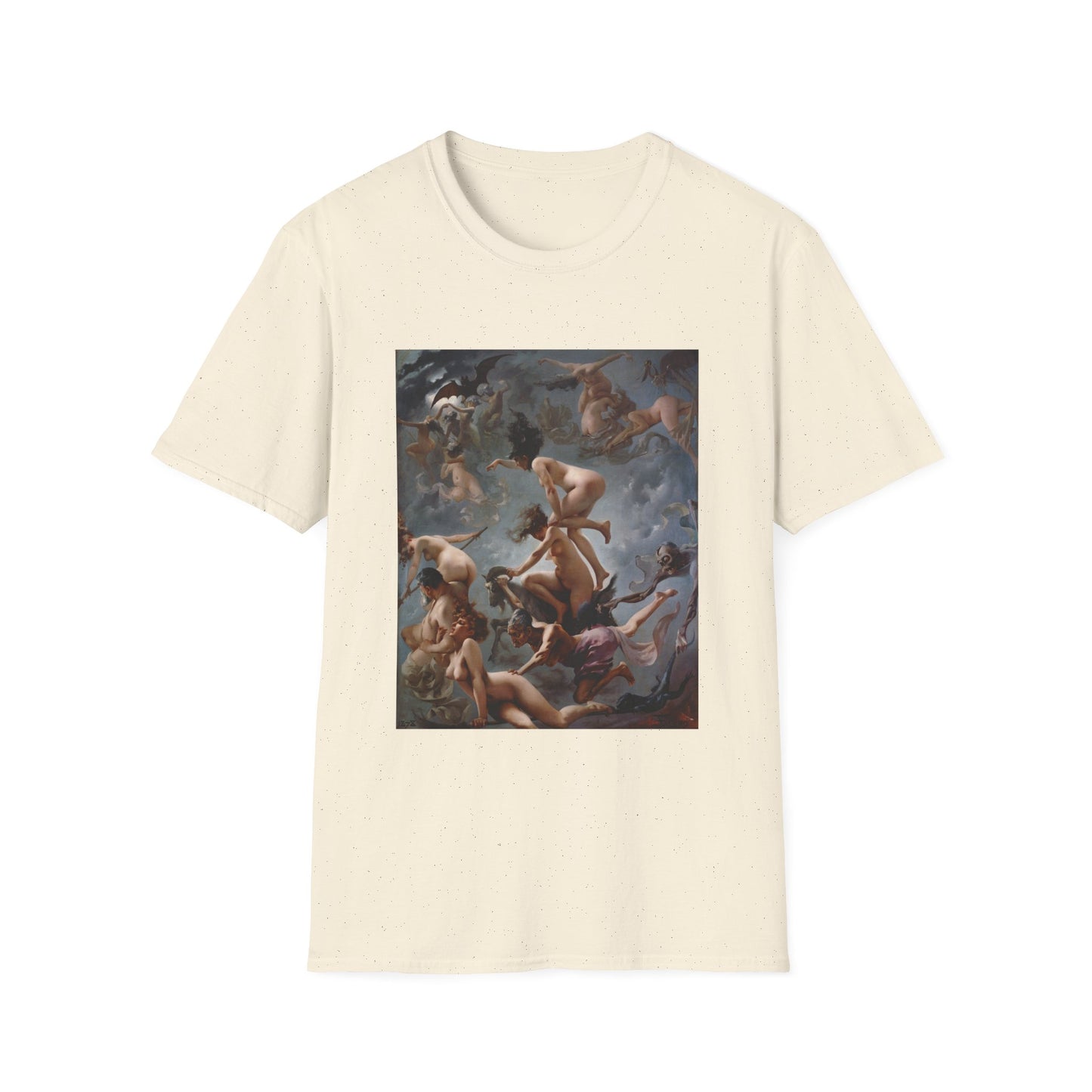 1878 painting witches going to their sabbath by luis ricardo falero tshirt