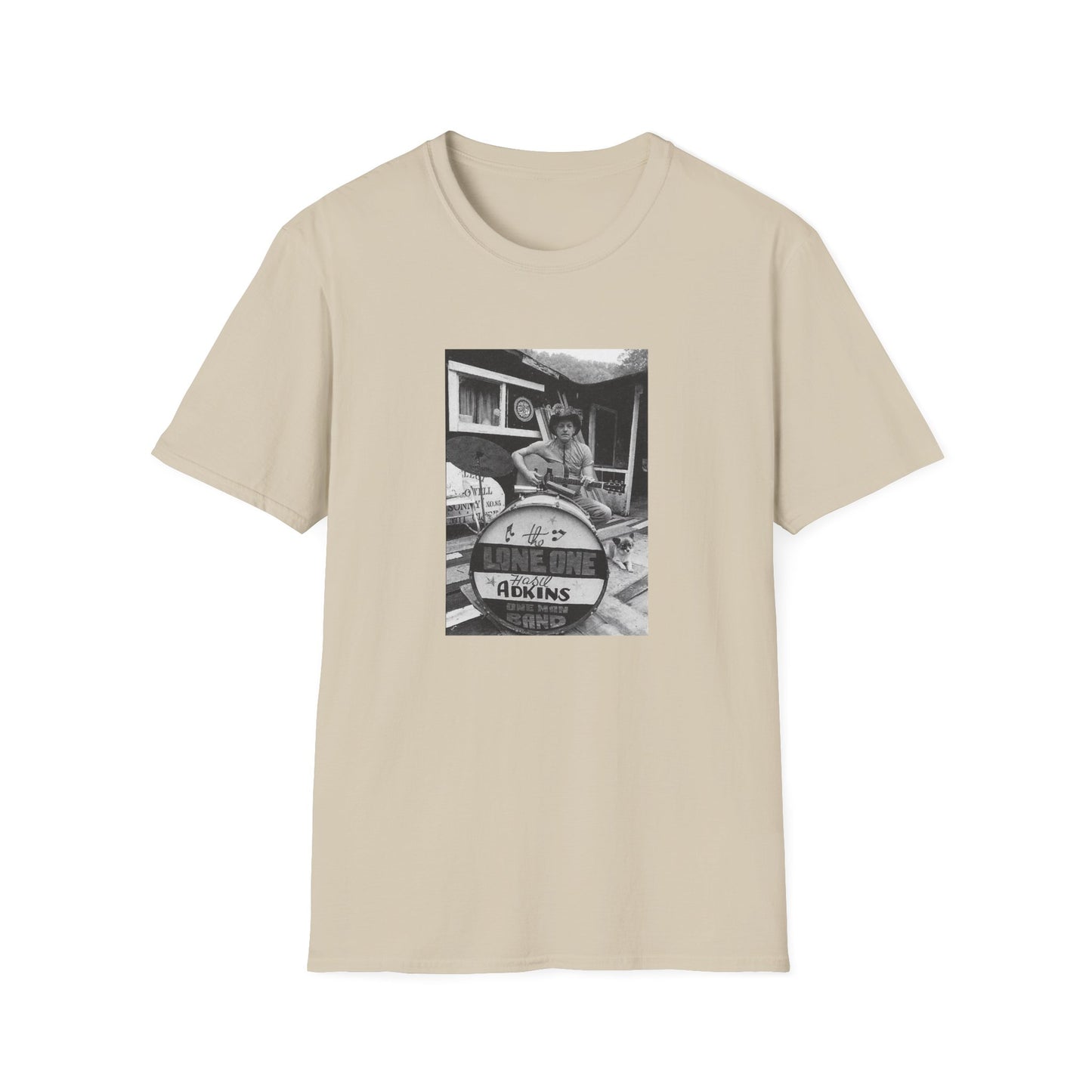 outsider rockabilly one-man band american singer songwriter hasil adkins photo tshirt