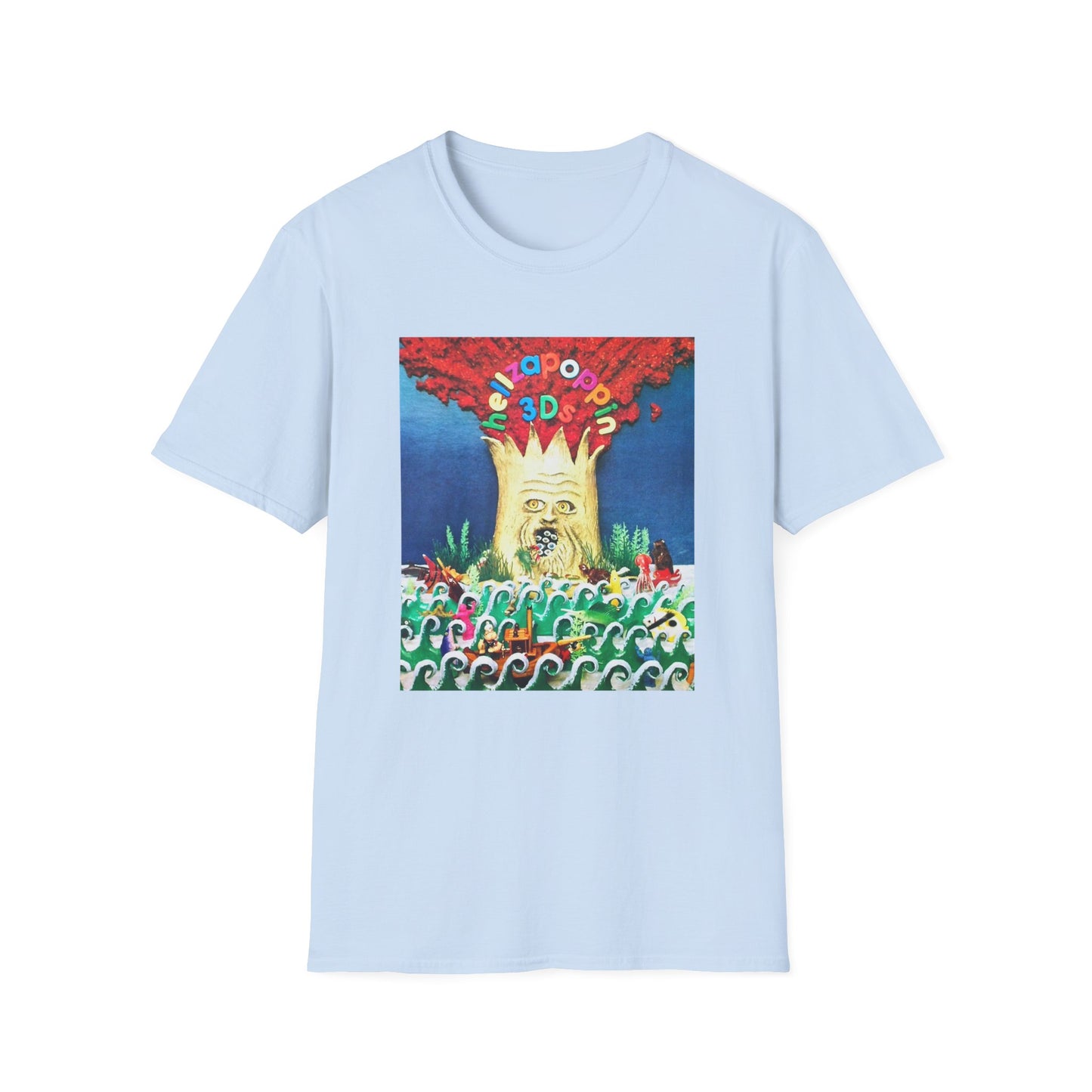 the 3d's 1992 hellzapoppin' album tshirt