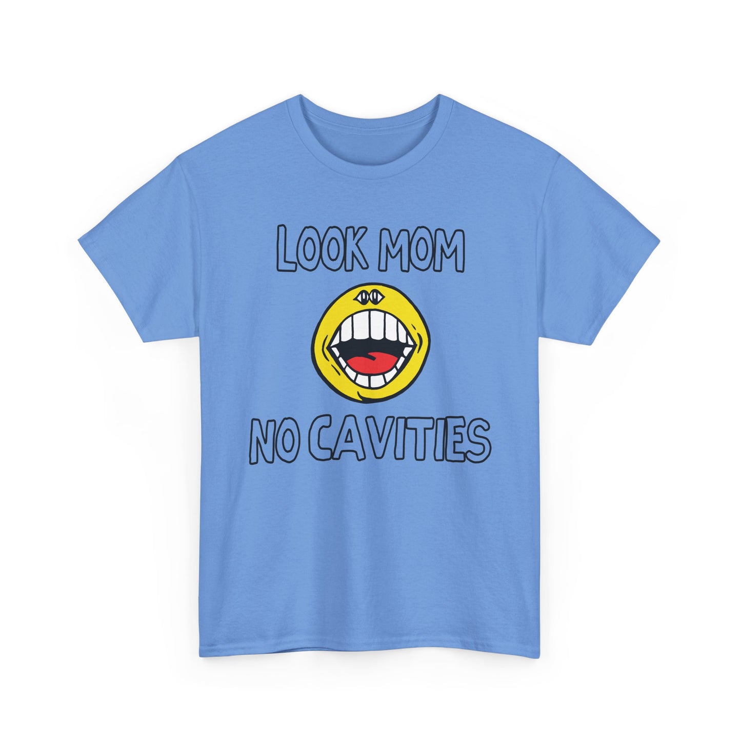 vintage look mom no cavities custom reproduction tshirt