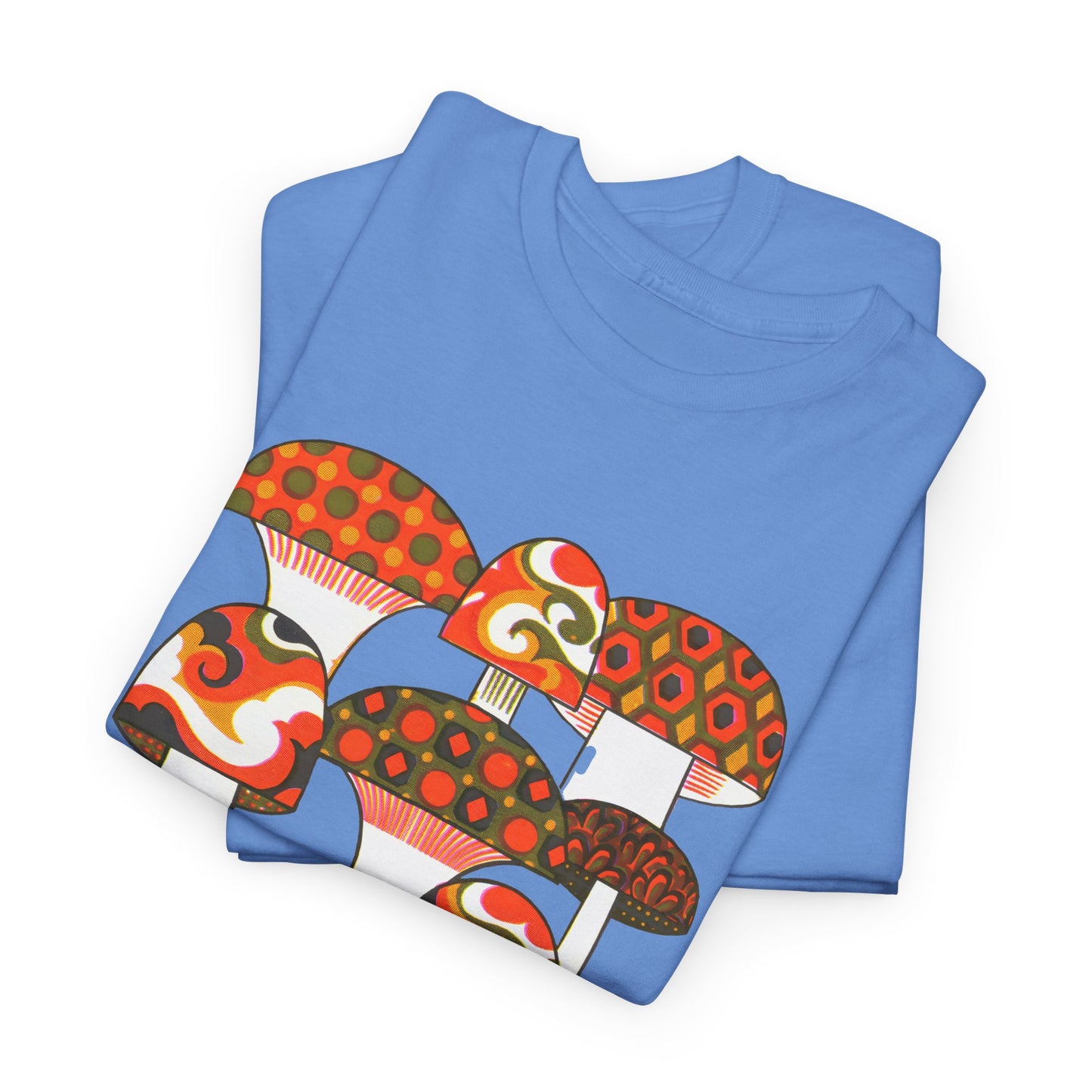 1970s mushrooms by george briard tshirt