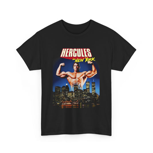 1970 hercules in new york movie poster tshirt