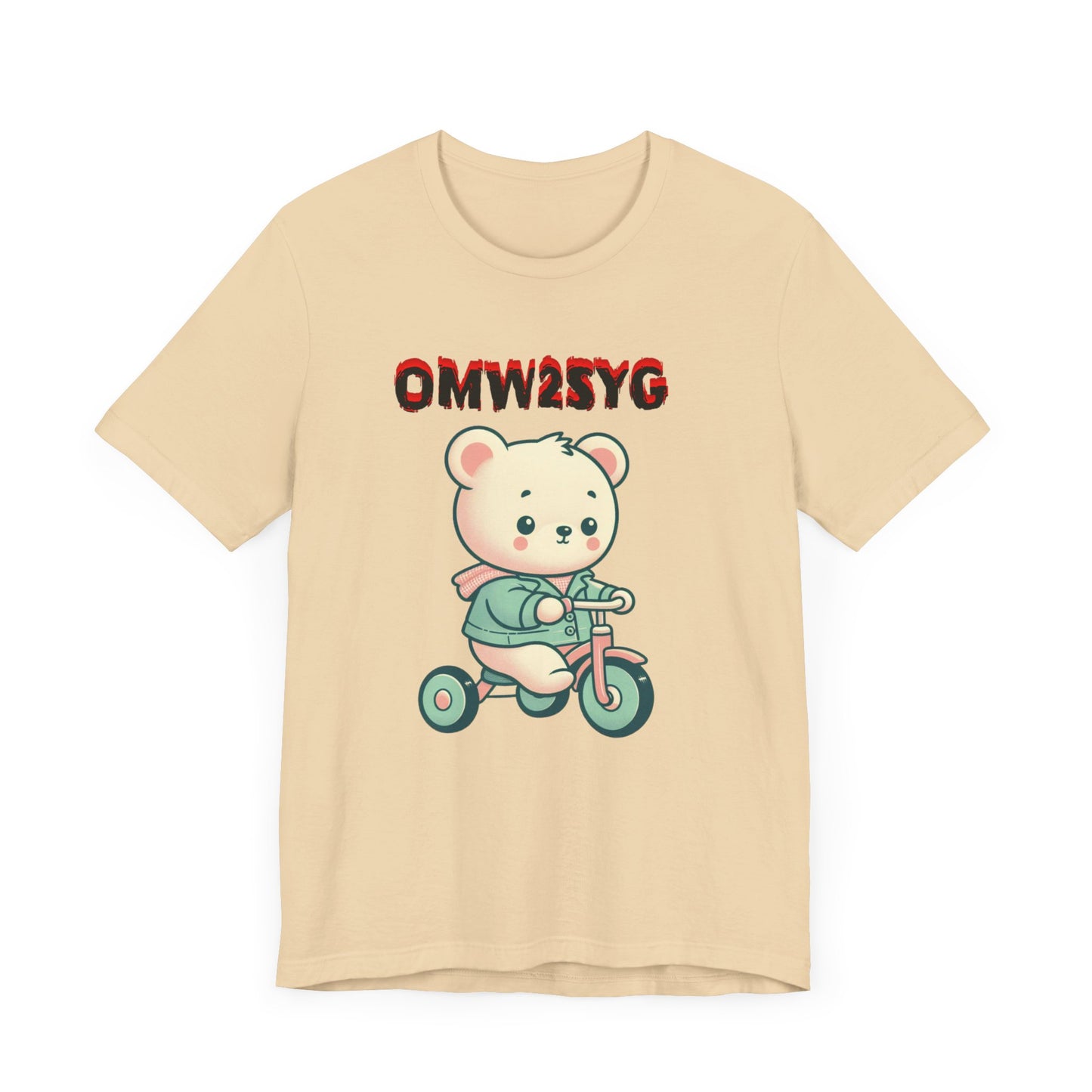 omw2syg on my way to steal your girl teddy bear tshirt