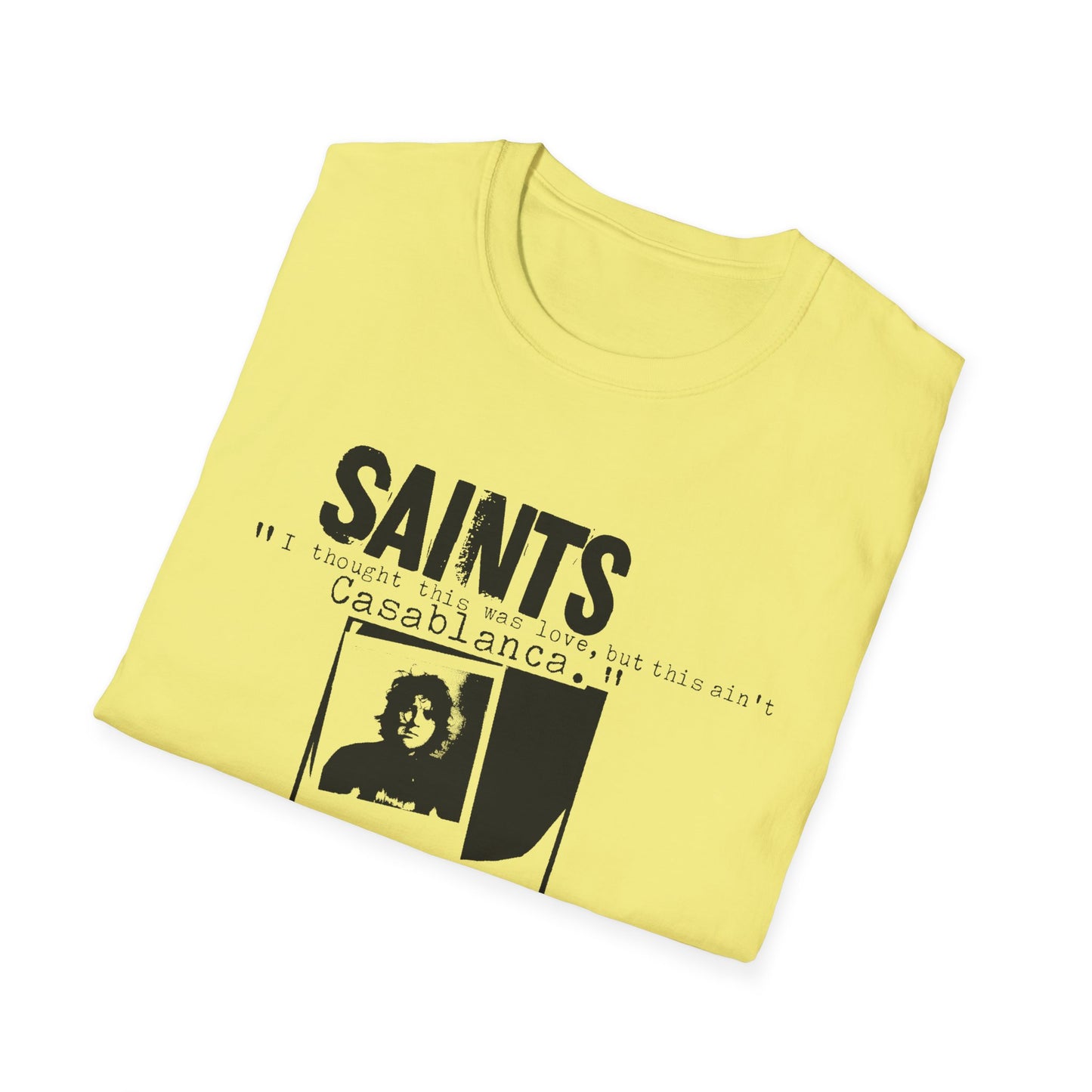 the saints 1982 album casablanca tshirt