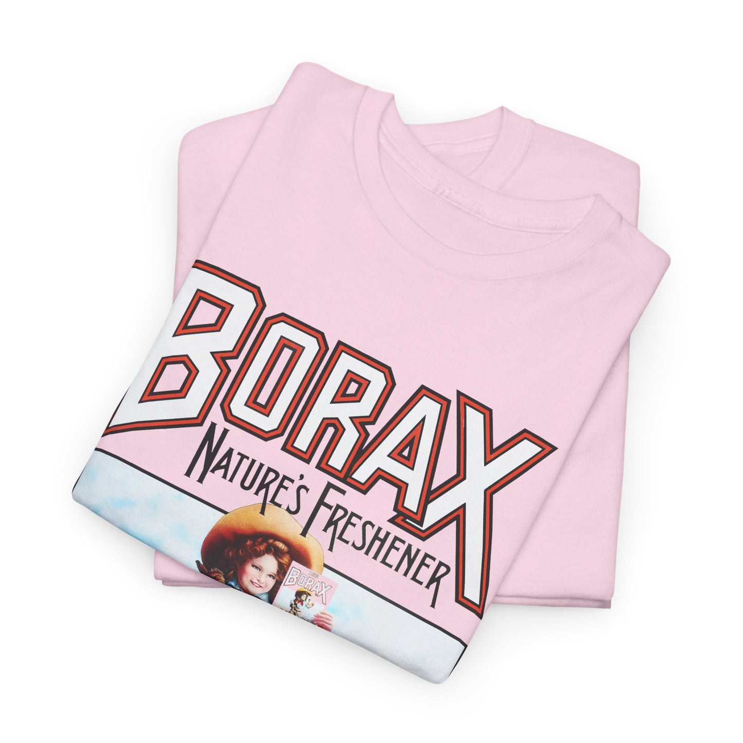 borax nature''s freshener 20 mule team detergent classic logo tshirt