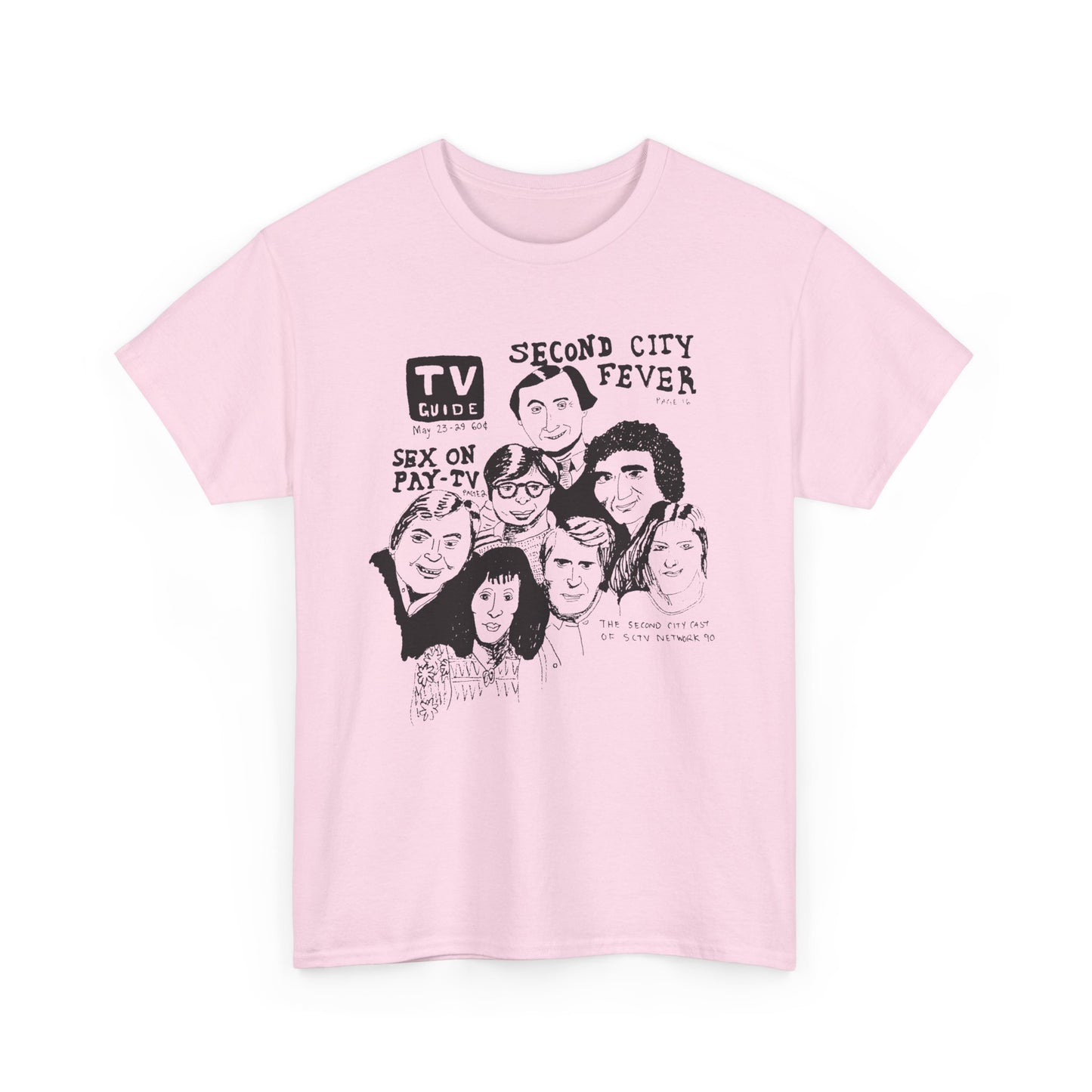 sctv tv guide original sketch tshirt