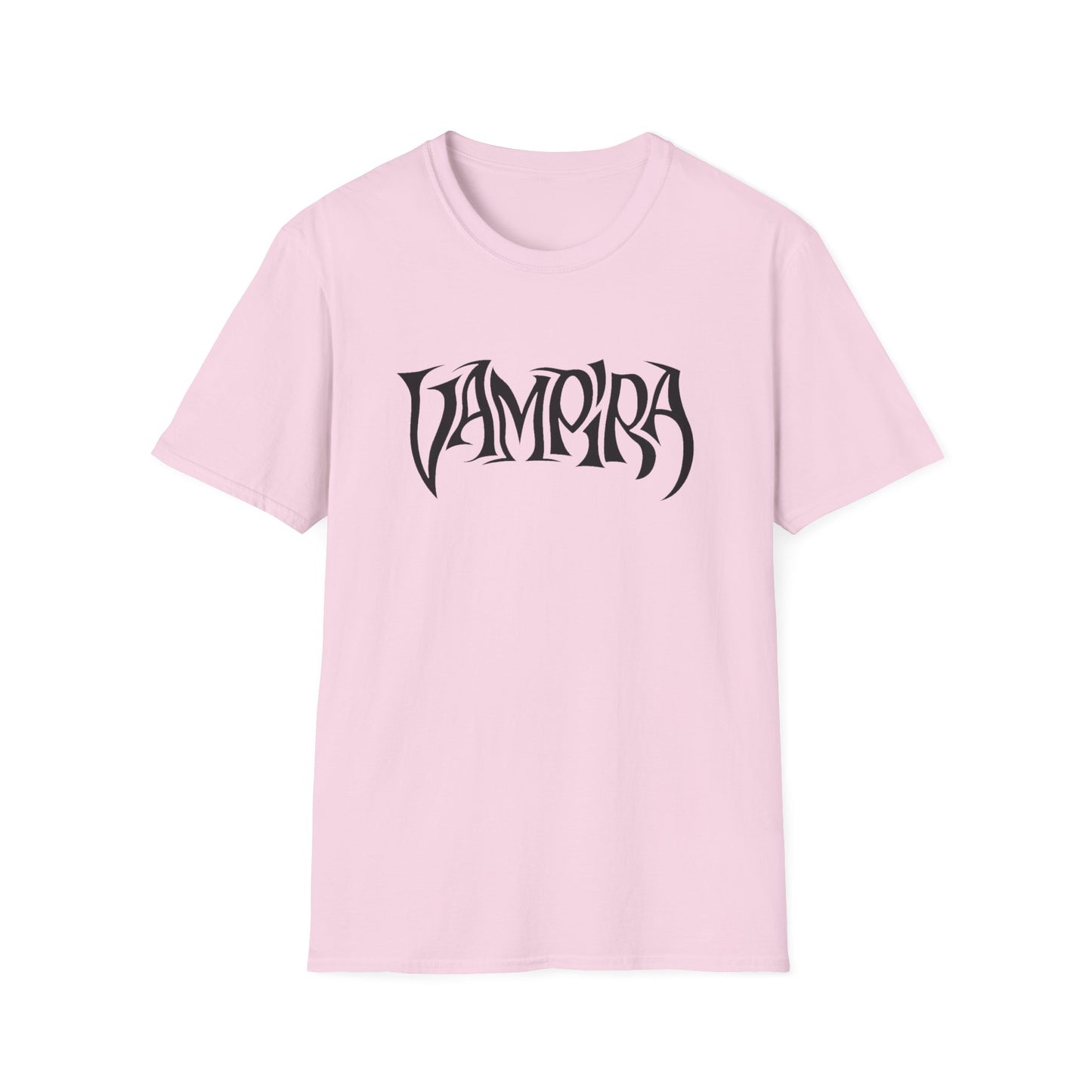 vampira from the vampira show logo tshirt