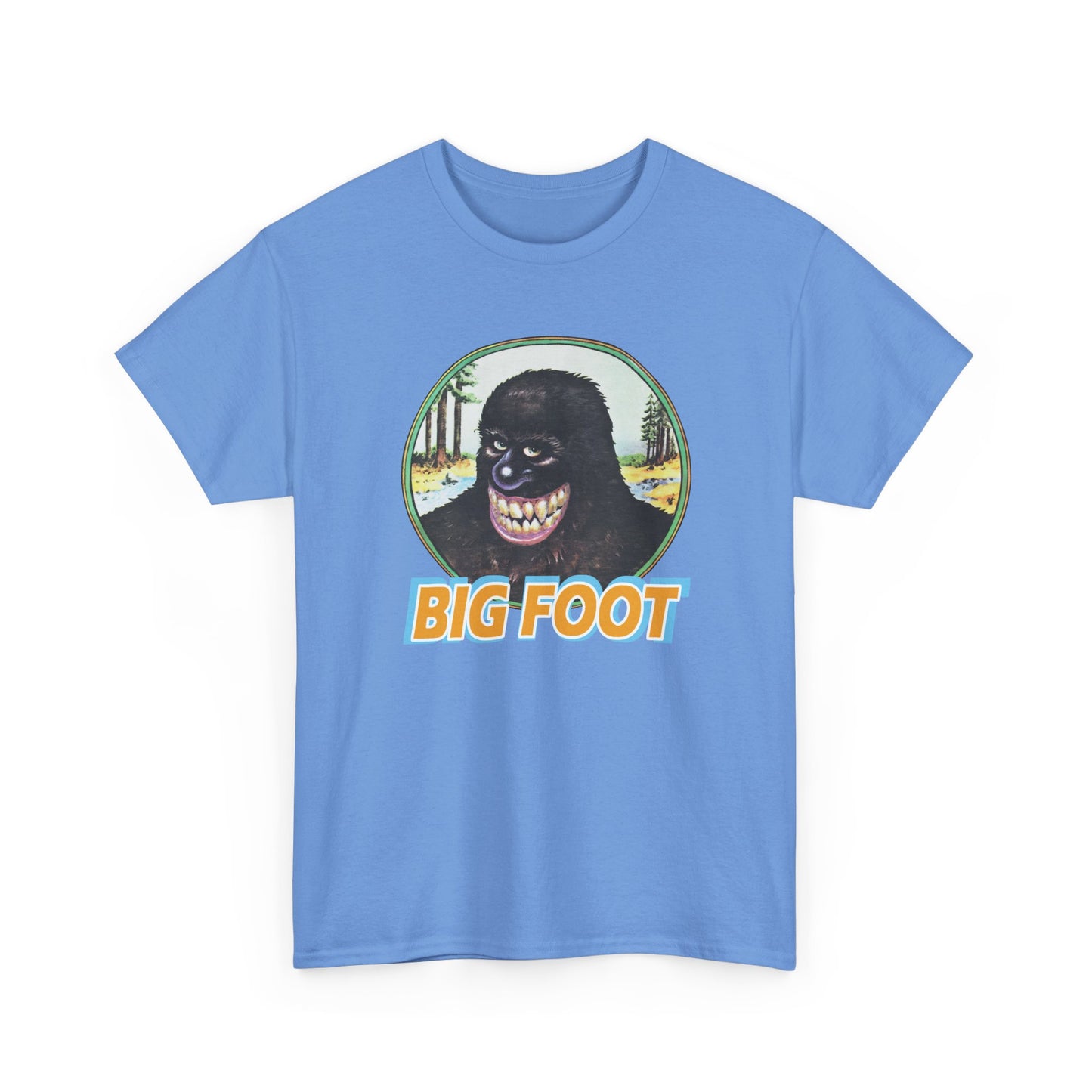 1970s bigfoot vintage graphic custom reproduction tshirt