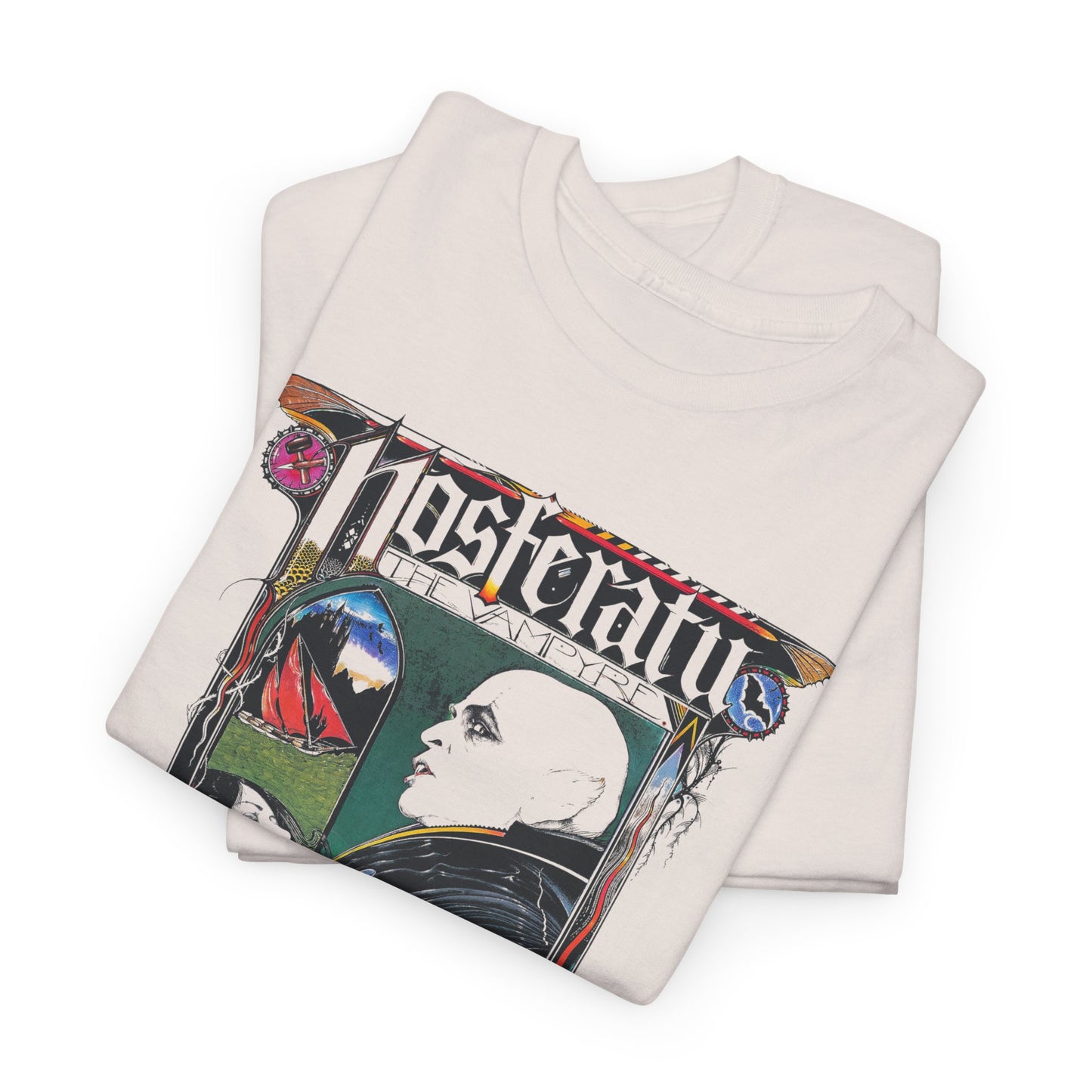nosferatu 1979 movie poster reproduction tshirt