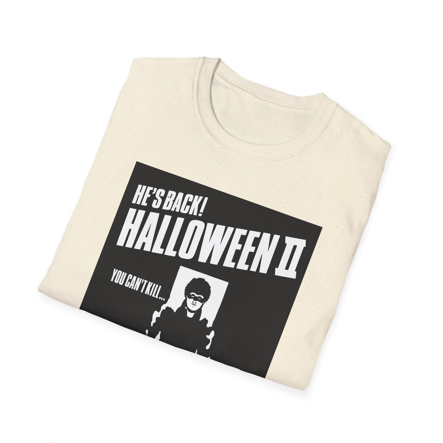 halloween 2 tv guide ad graphic tshirt
