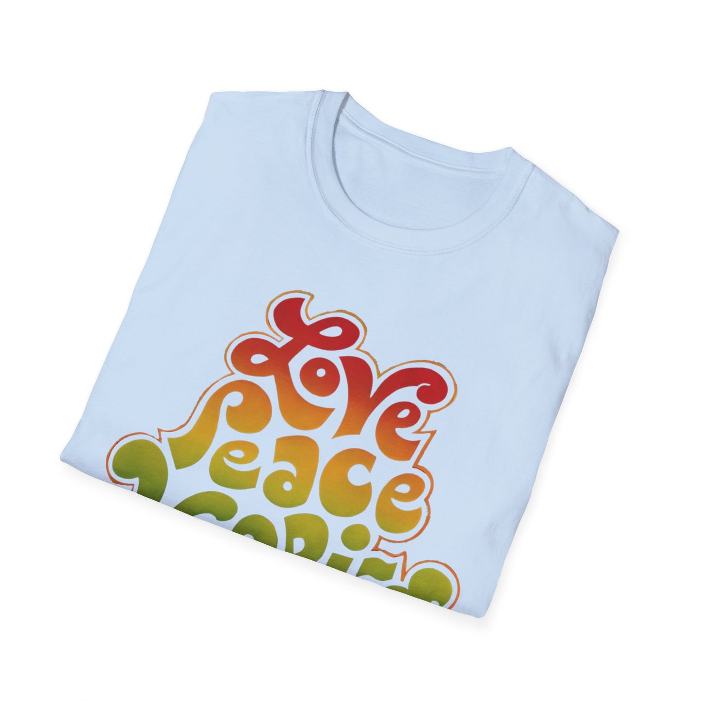 1970 love peace happiness vagabond creations poster tshirt