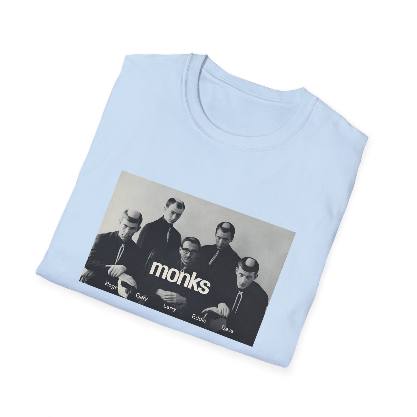 1960s experimental rock n roll band the monks tshirt