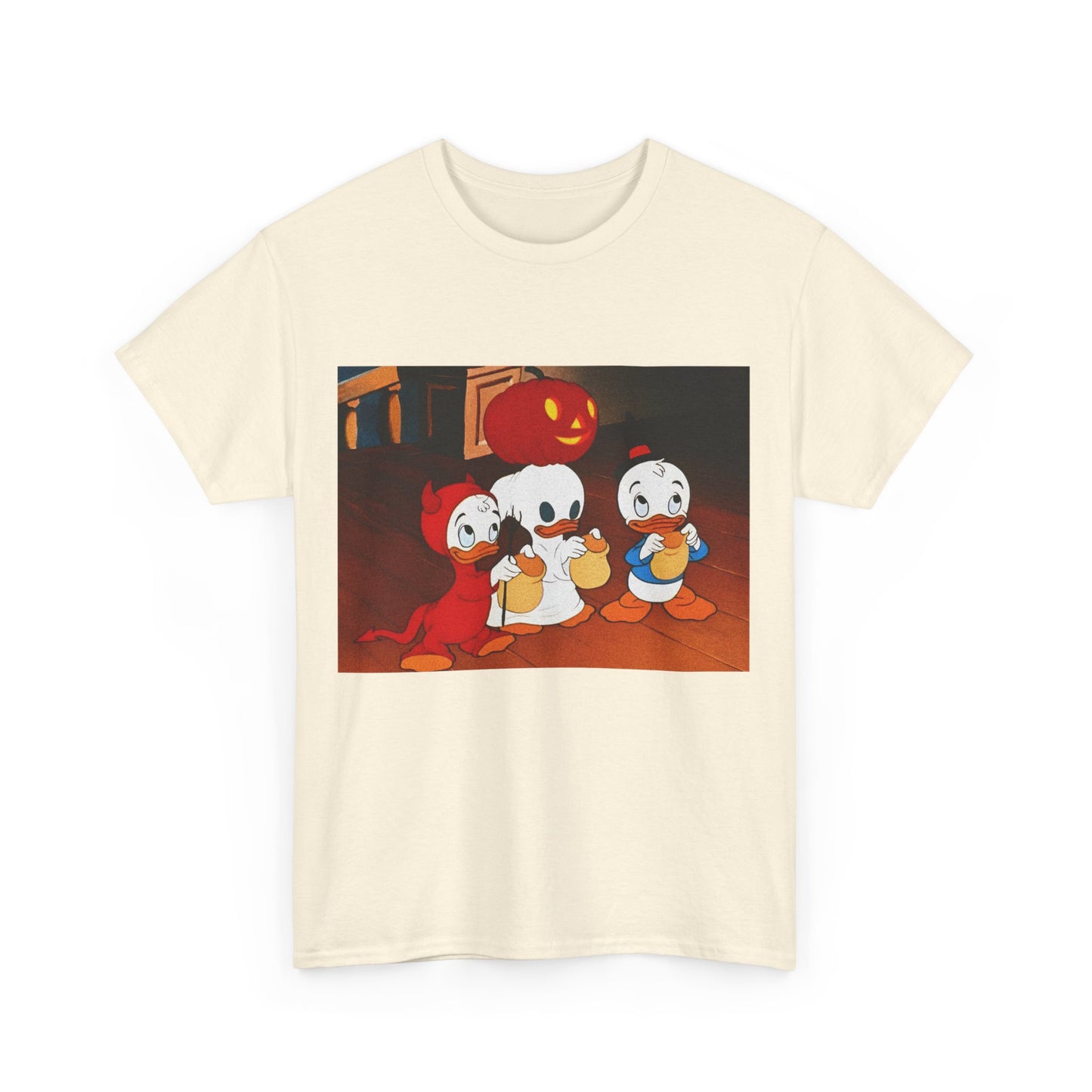 1982 huey dewey and louie halloween cartoon reproduction tshirt