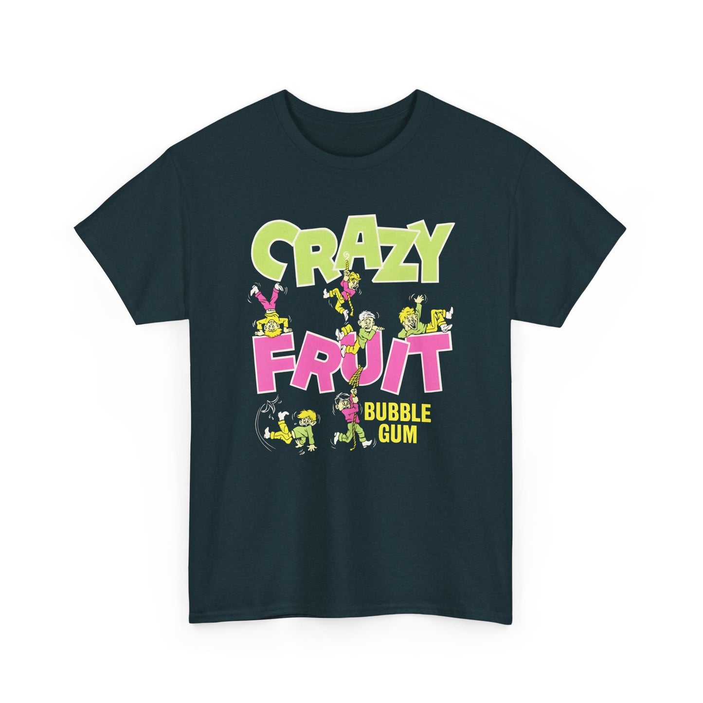vintage crazy fruit bubble gum graphic reproduction tshirt