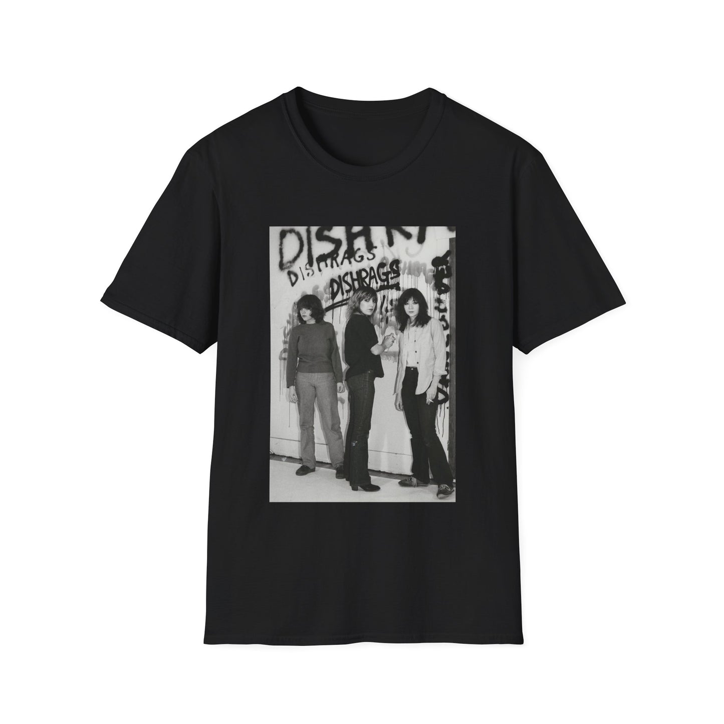 canadian punk band the dishrags photo tshirt