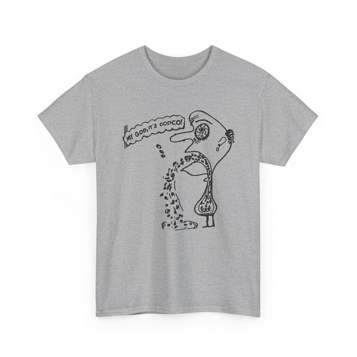 1988 newfoundland comedy tv show codco my god it's codco graphic reproduction tshirt