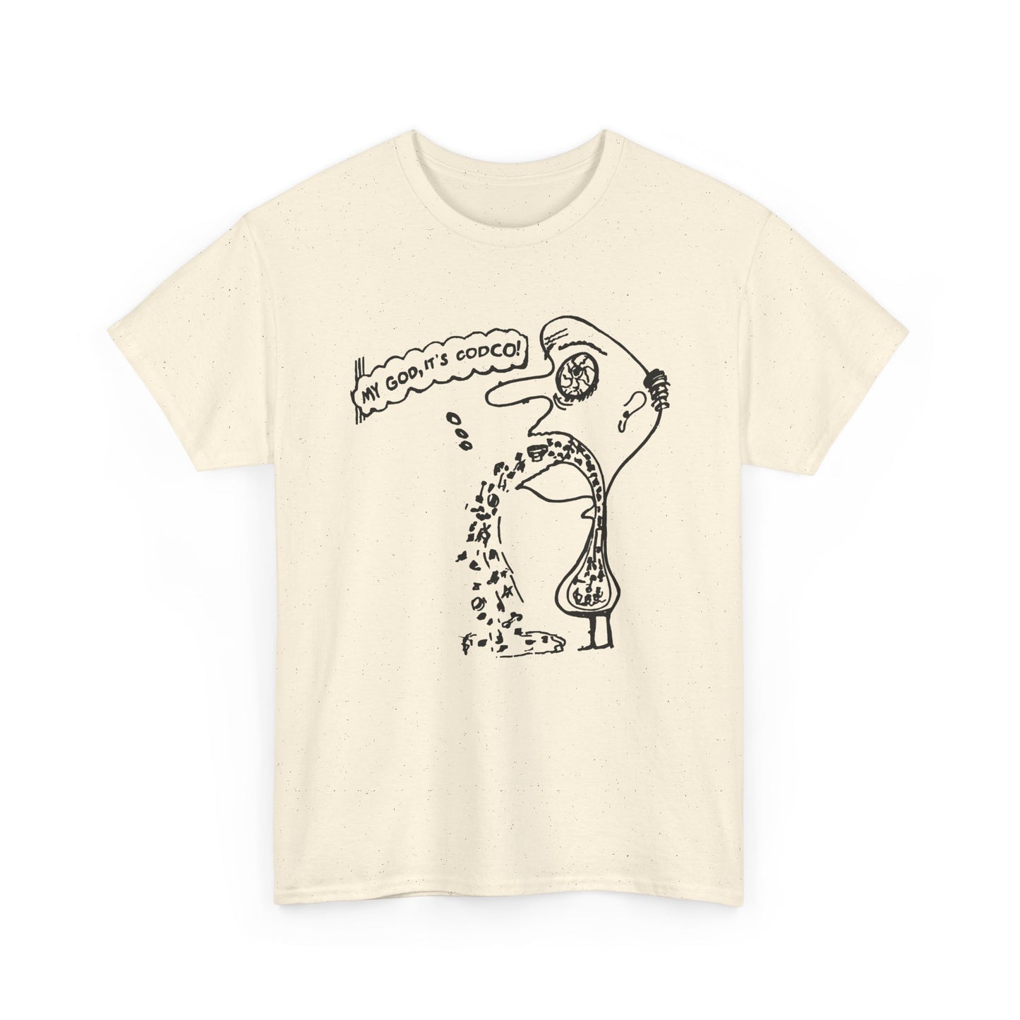 1988 newfoundland comedy tv show codco my god it's codco graphic reproduction tshirt