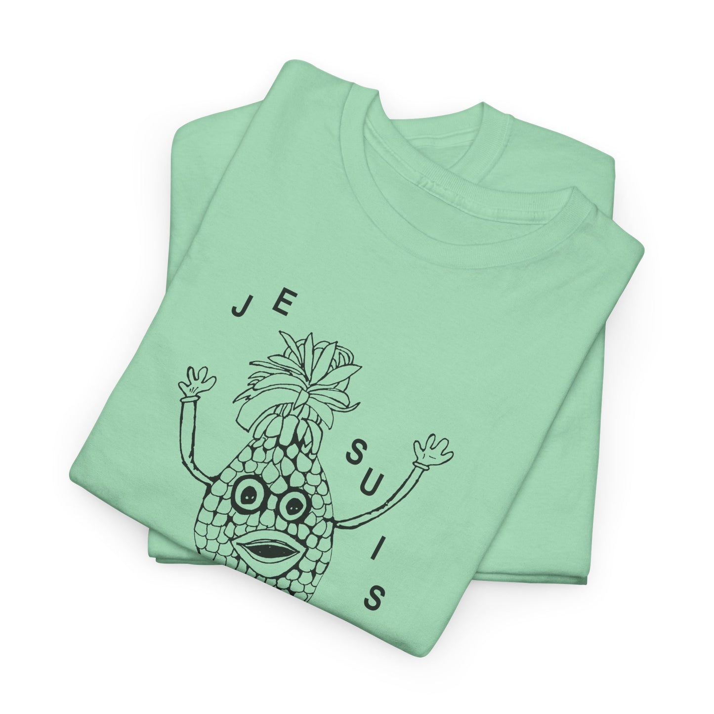 original sketch je suis un ananas téléfrançais! (i am a pineapple) tshirt
