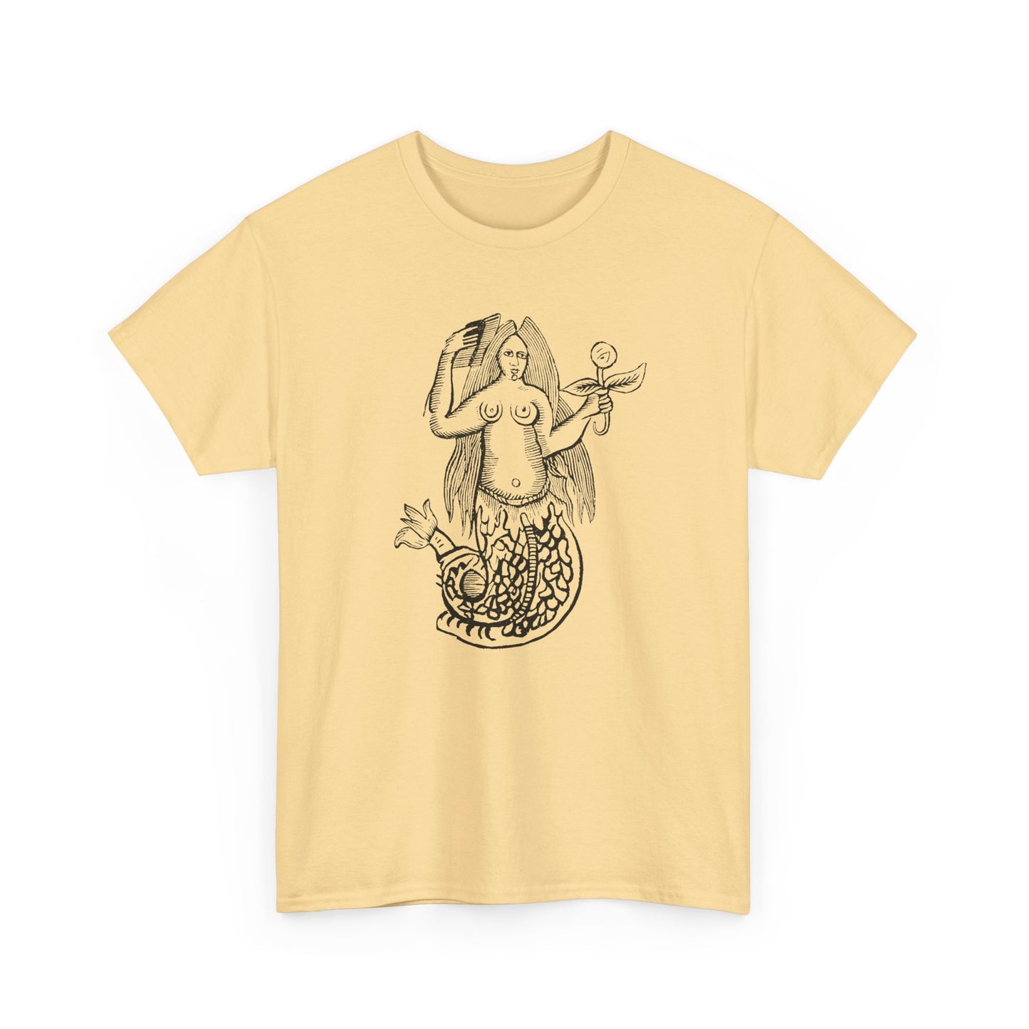 1882 mermaid illustration from the wonder of wonders chap-books of the eighteenth century john ashton tshirt