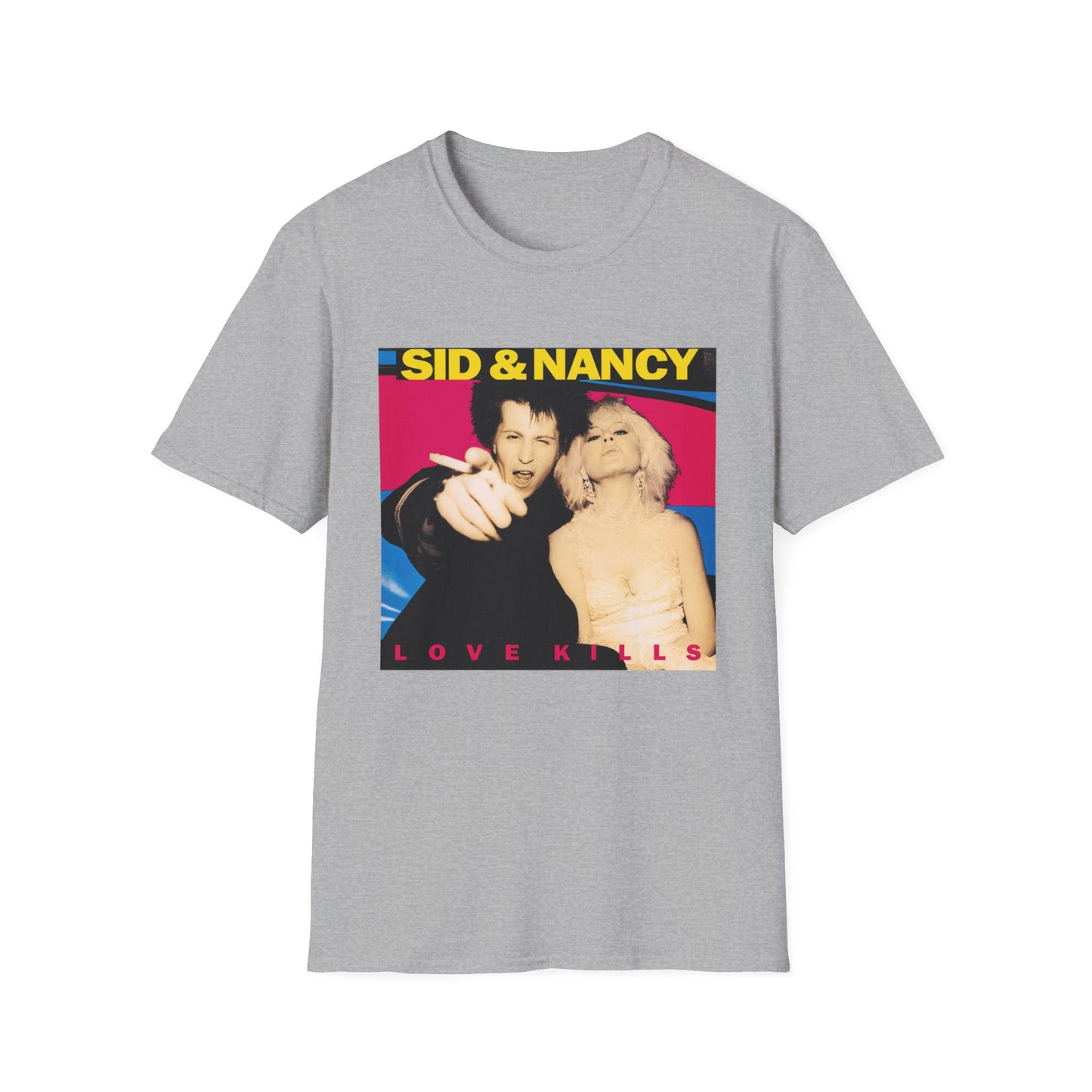 sid and nancy 1986 movie tshirt