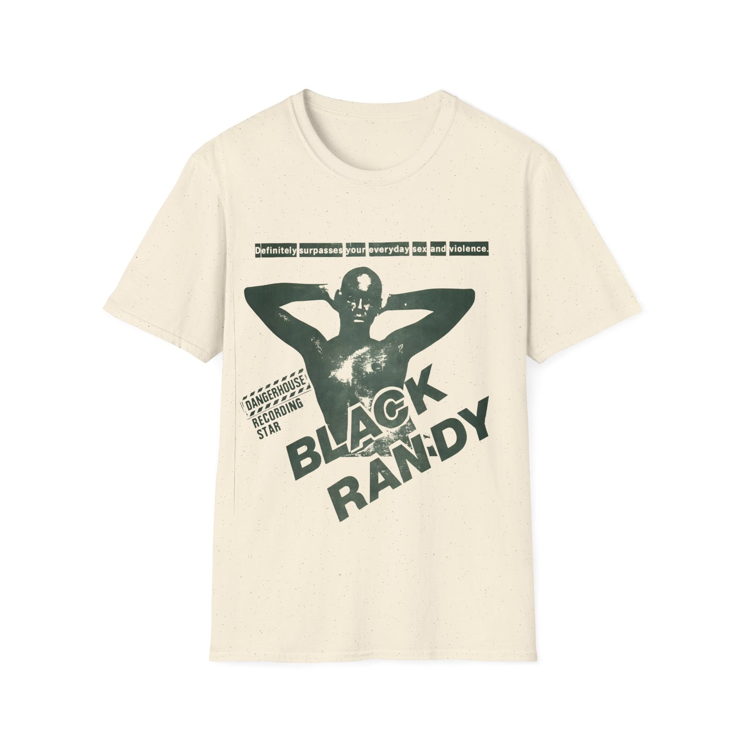 black randy & the metrosquad show poster tshirt