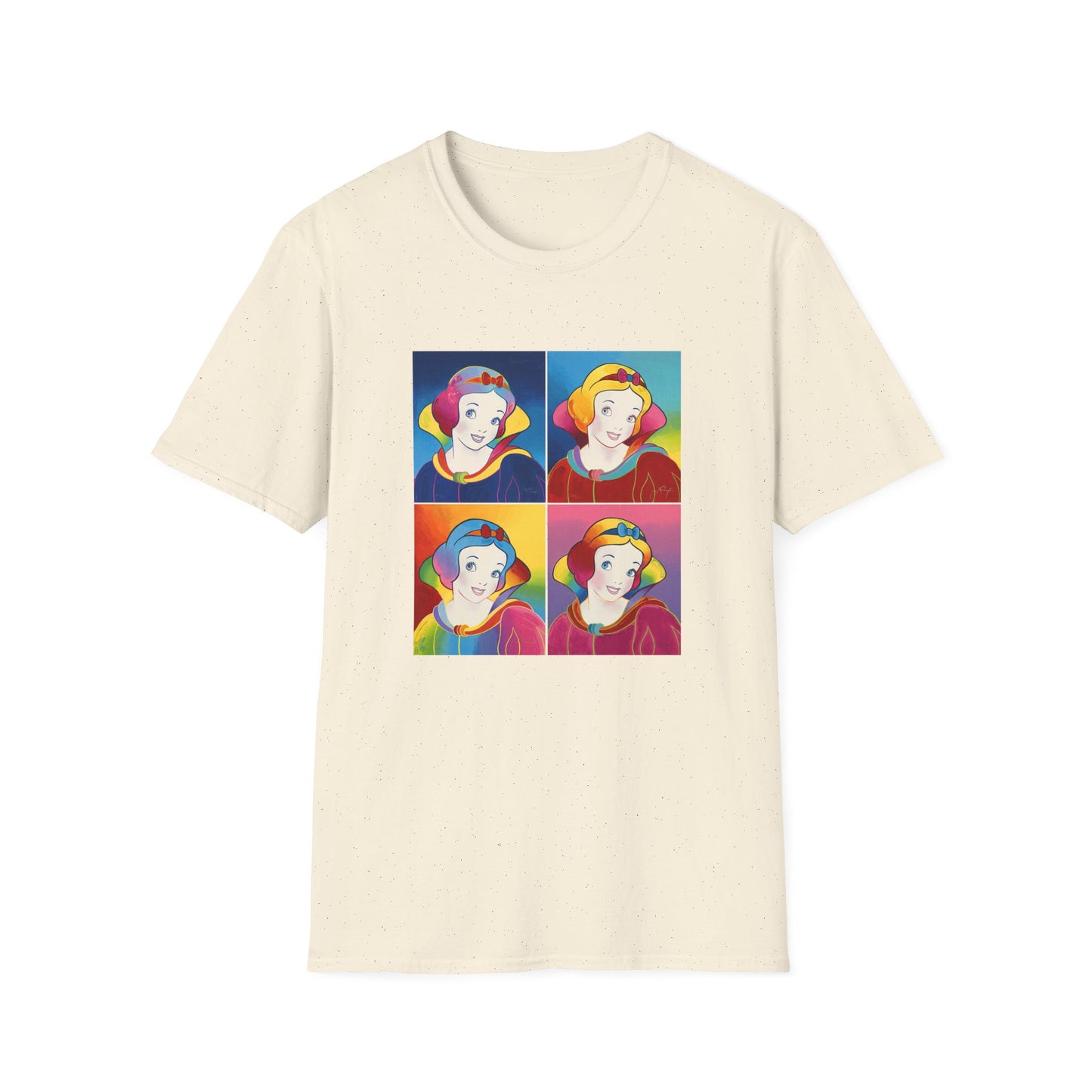 1996 psychedelic snow white pop culture art by peter max tshirt