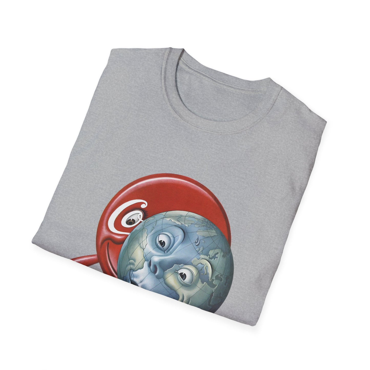 1950 world and friend coke suckling the earth by boris artzybasheff tshirt