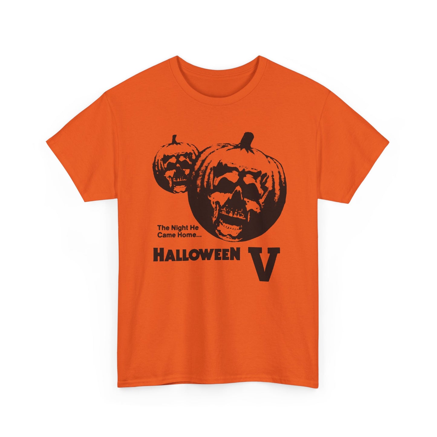 1989 newspaper advertisement for halloween v reproduction tshirt