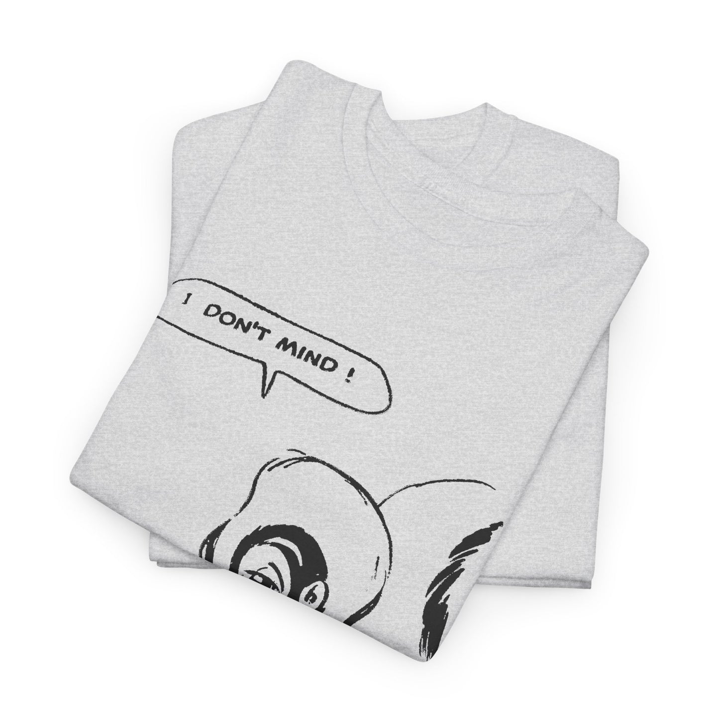 i don't mind cartoon skunk flower from old comic book tshirt