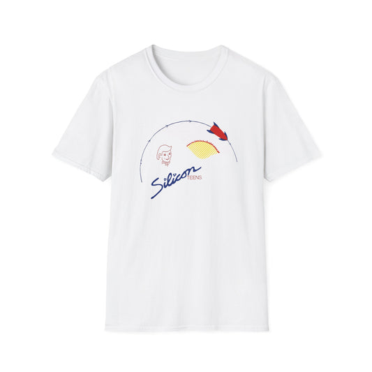 1979 new wave virtual band silicon teens fan art tshirt