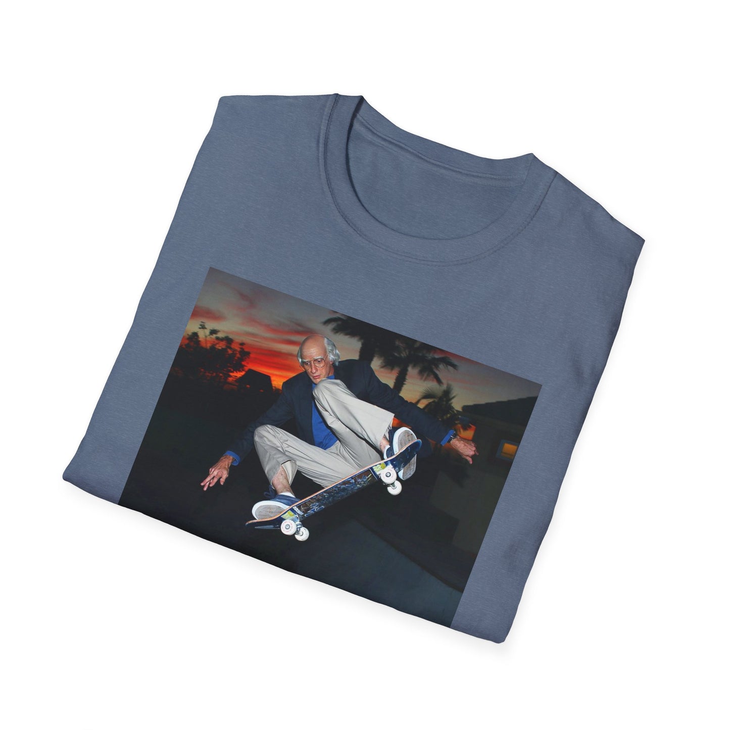 tony hawk as larry david photo tshirt