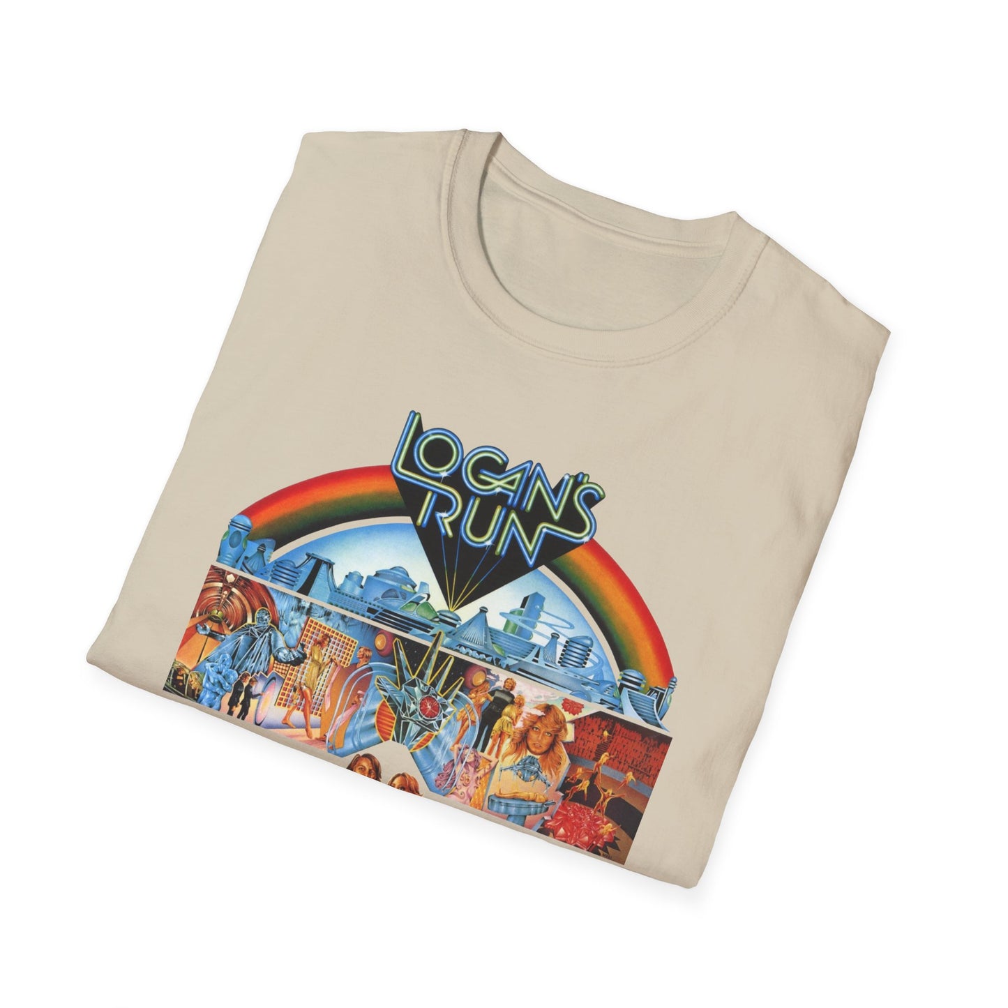 logan's run movie poster tshirt