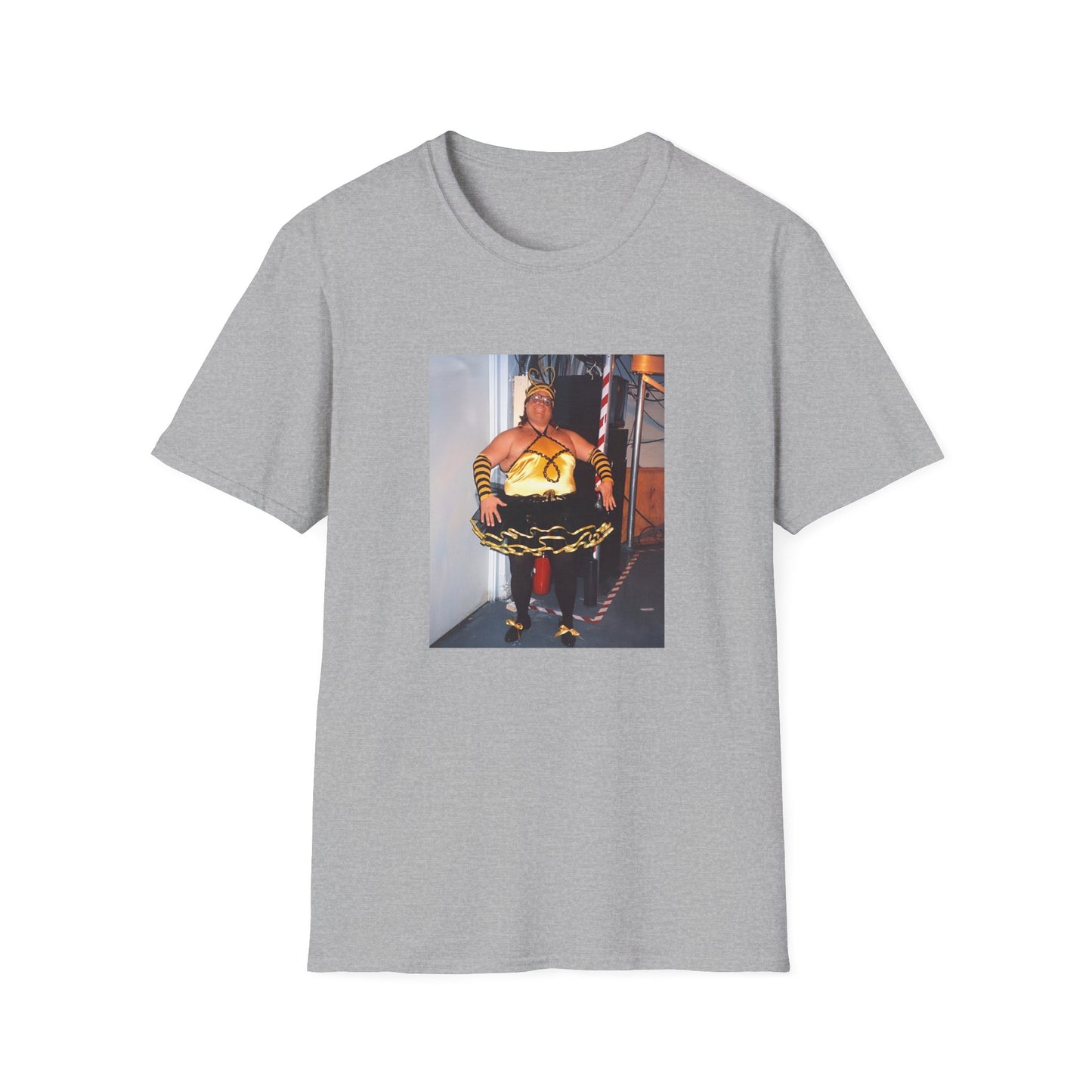 chris farley bumble bee photo tshirt