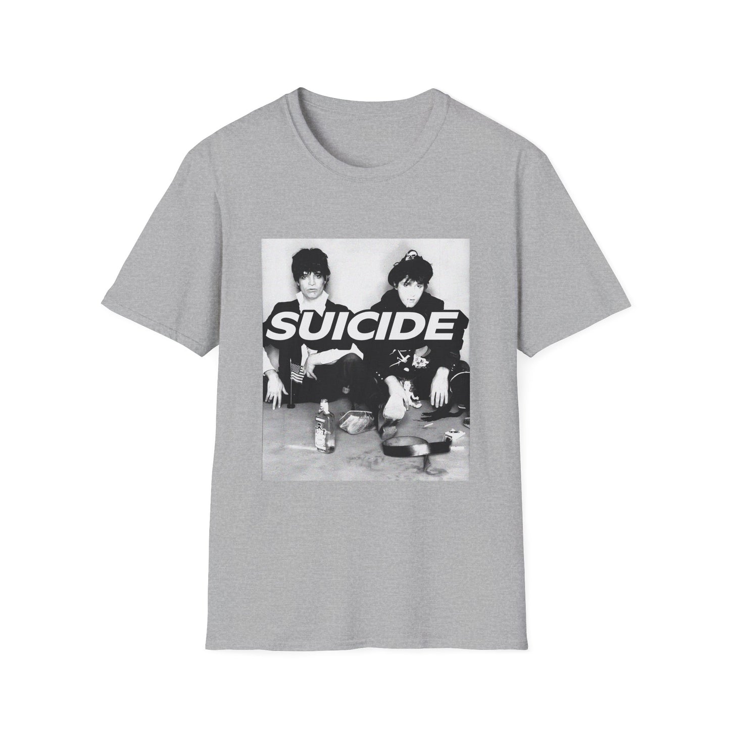 martin rev and alan vega suicide band 6 tshirt