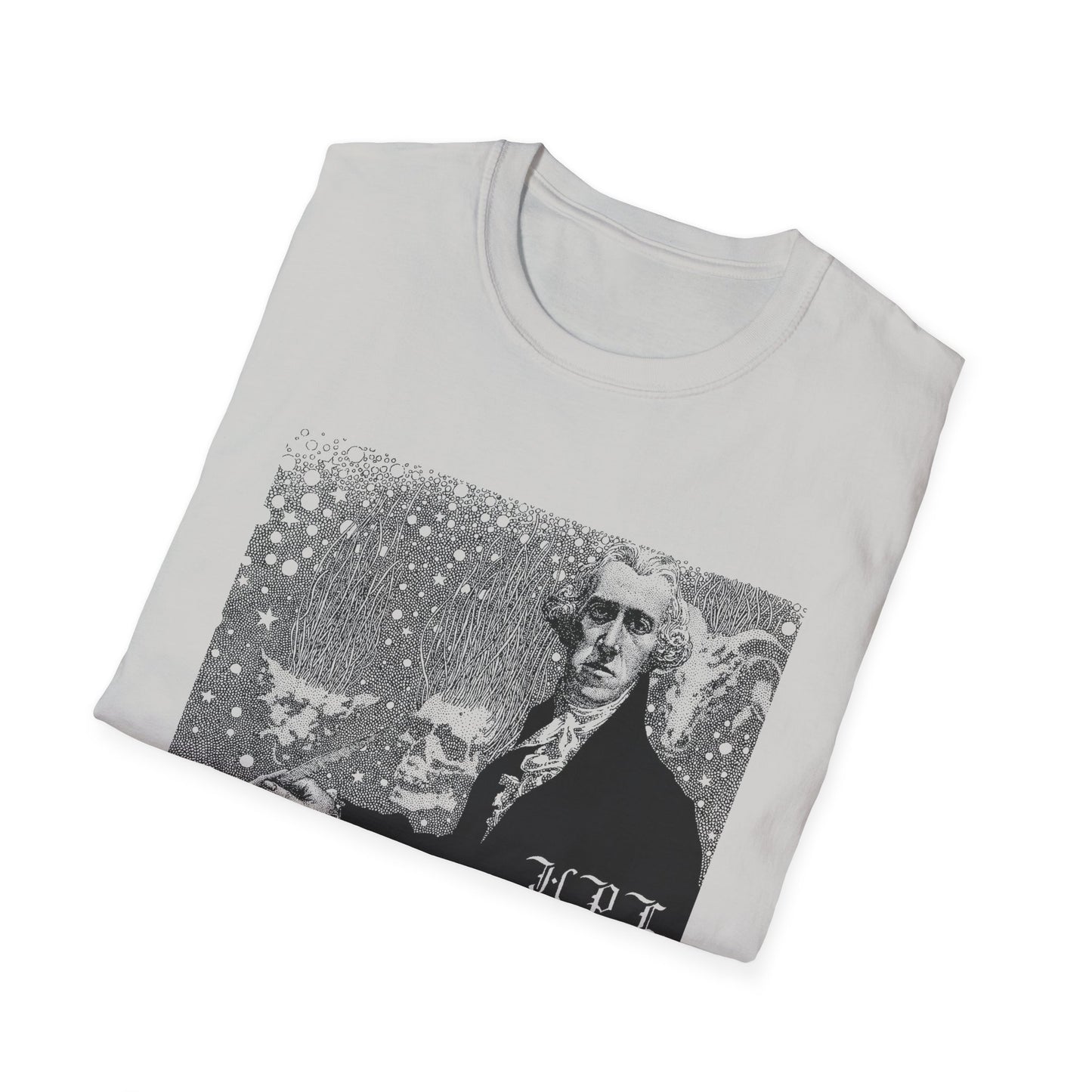 1937 illustration of hp lovecraft by virgil finlay tshirt