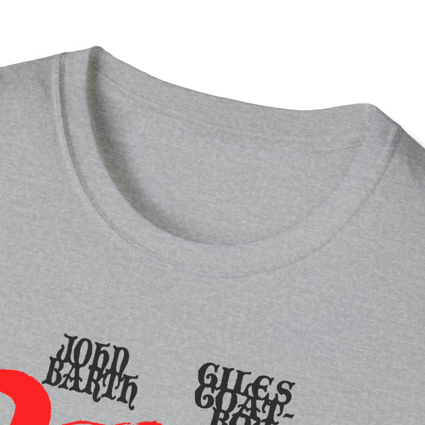 john barth 1966 novel giles goat-boy book cover variant tshirt