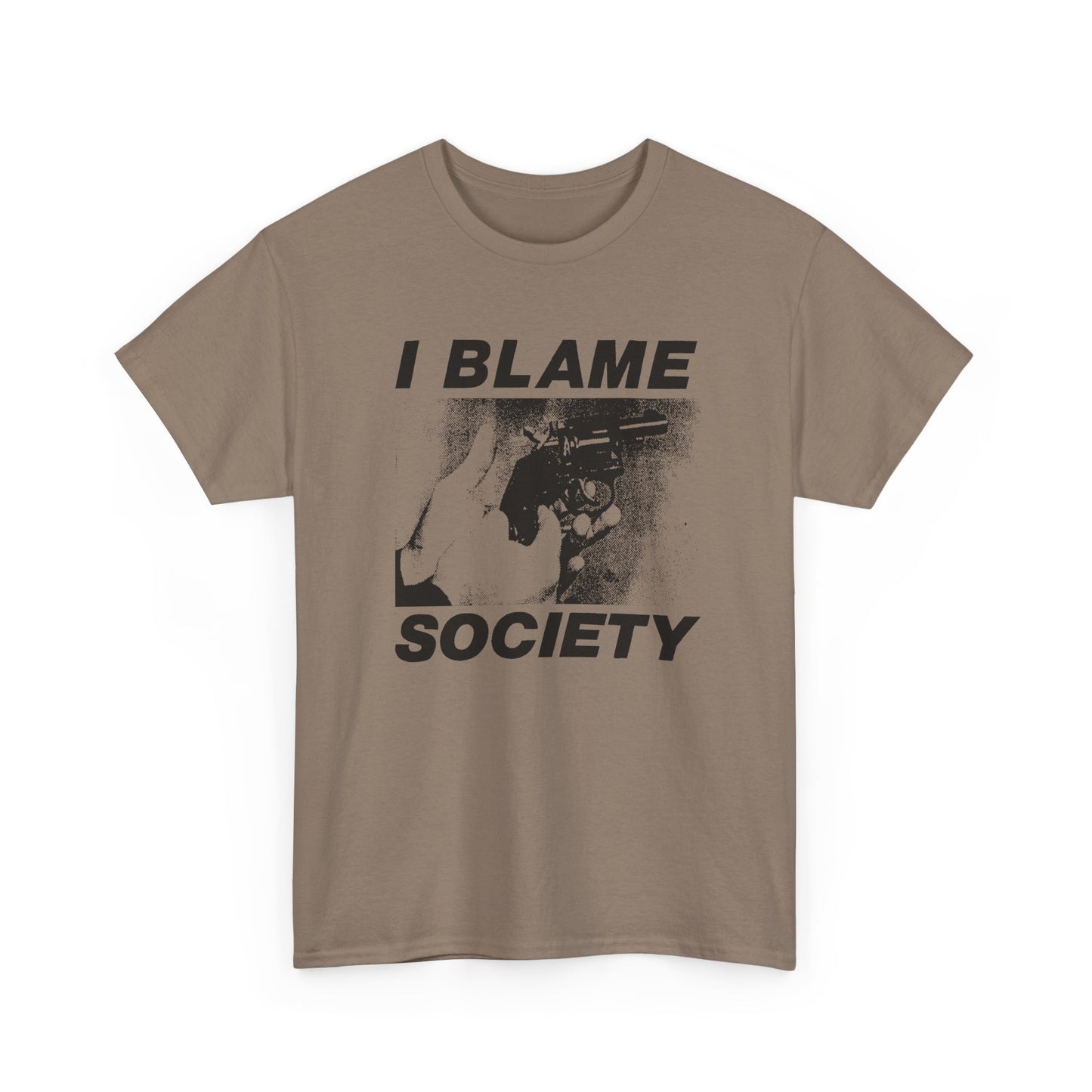 the totally f**cked up i blame society custom reproduction tshirt